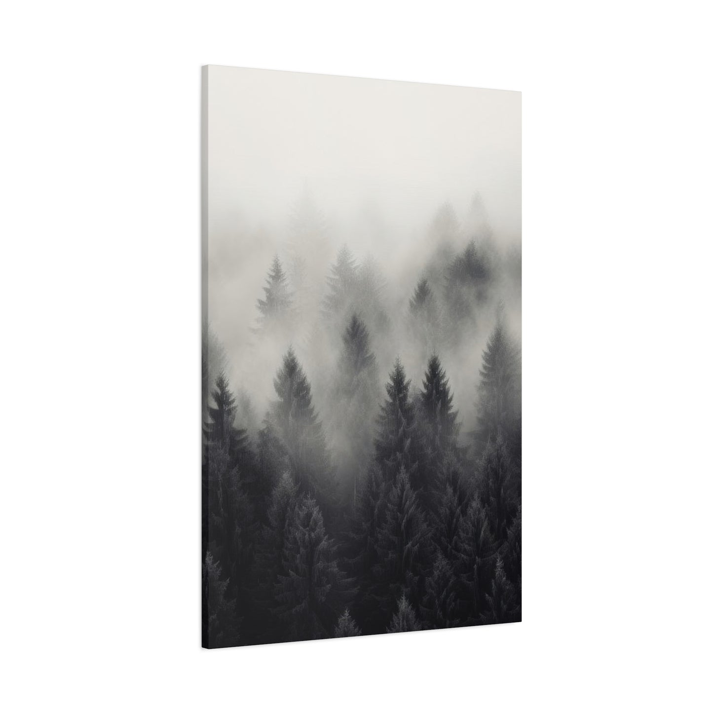 Forest Fog Grey Wall Art & Canvas Prints