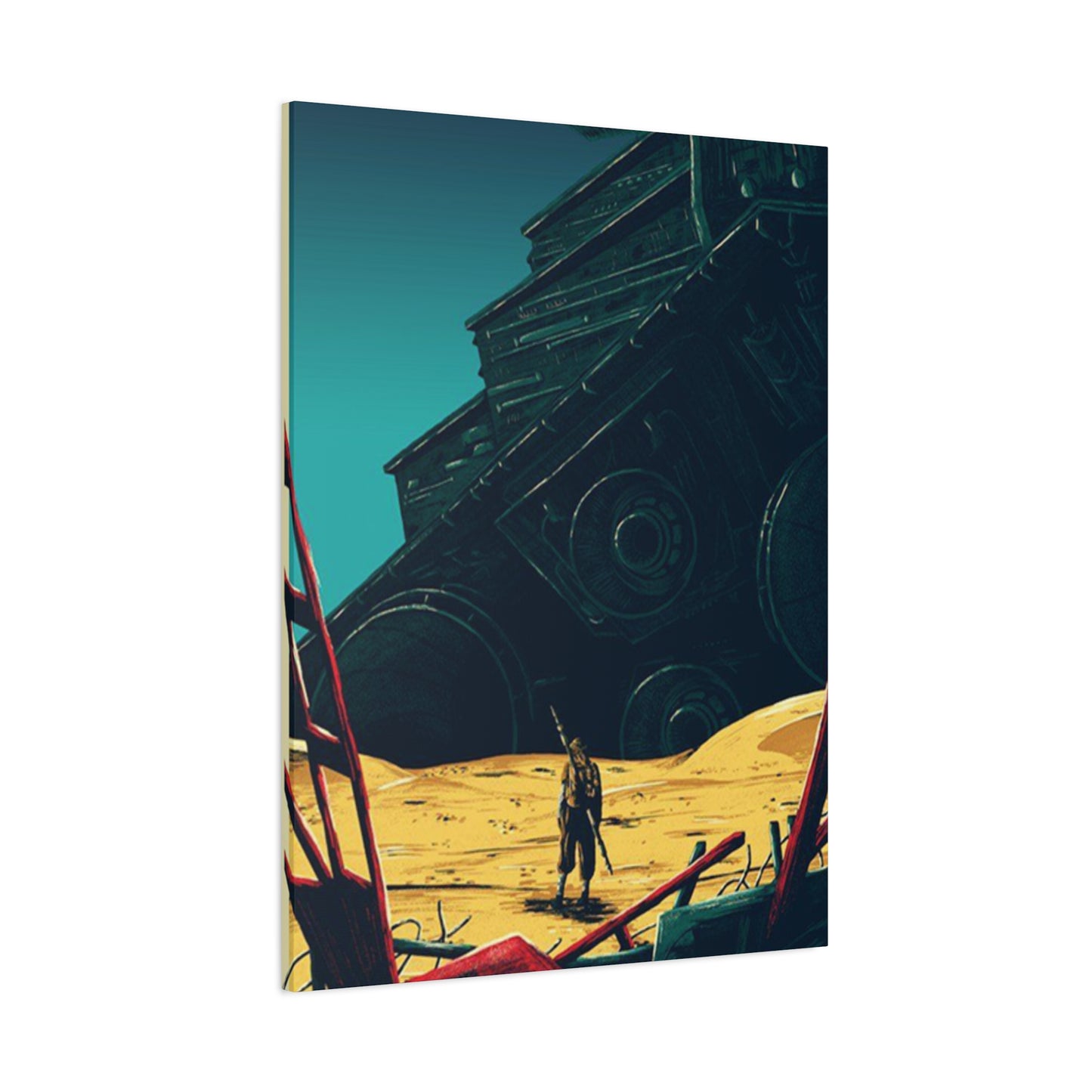 Star Wars The Force Awaken Poster Wall Art & Canvas Prints