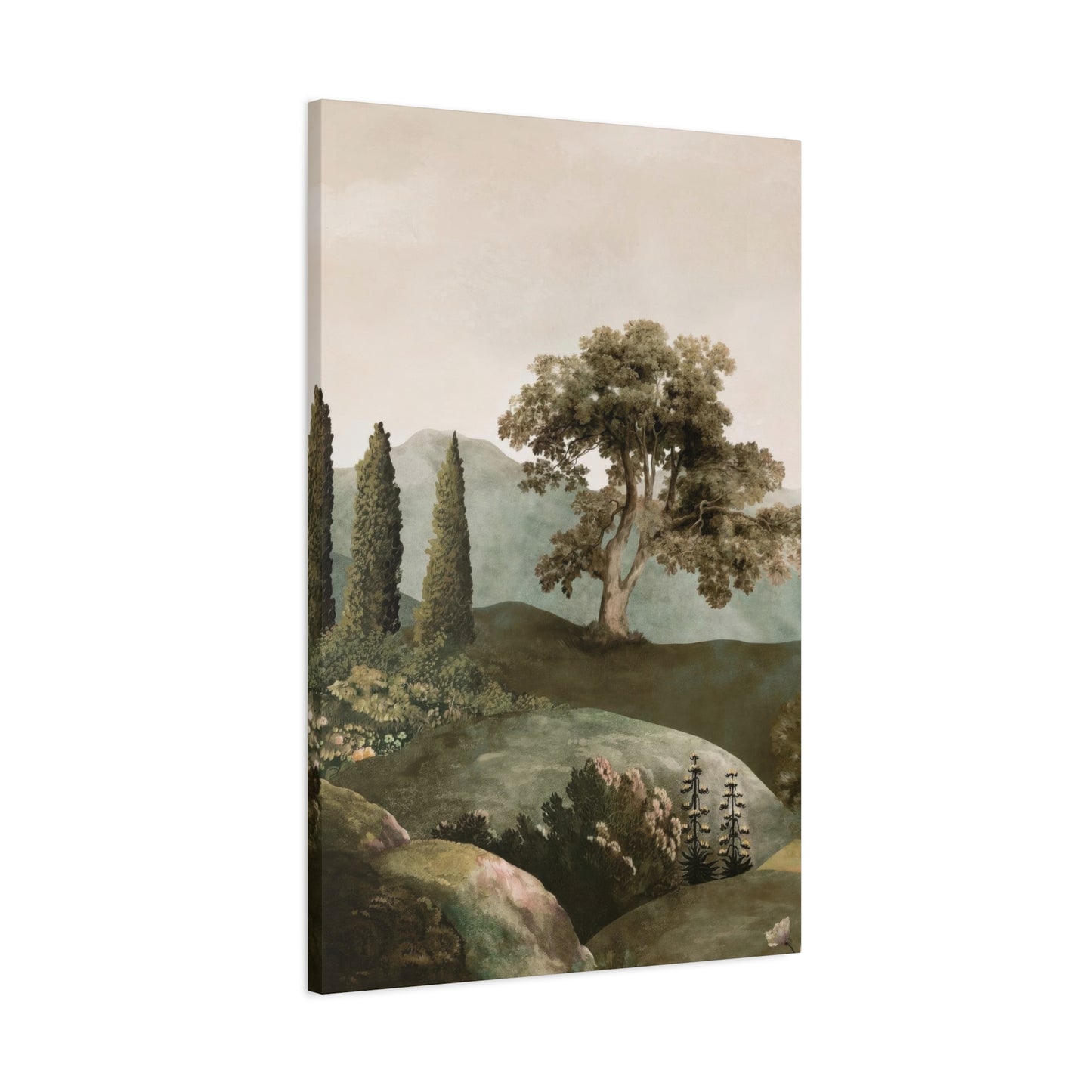 Green Scenery Colorful Wall Art & Canvas Prints