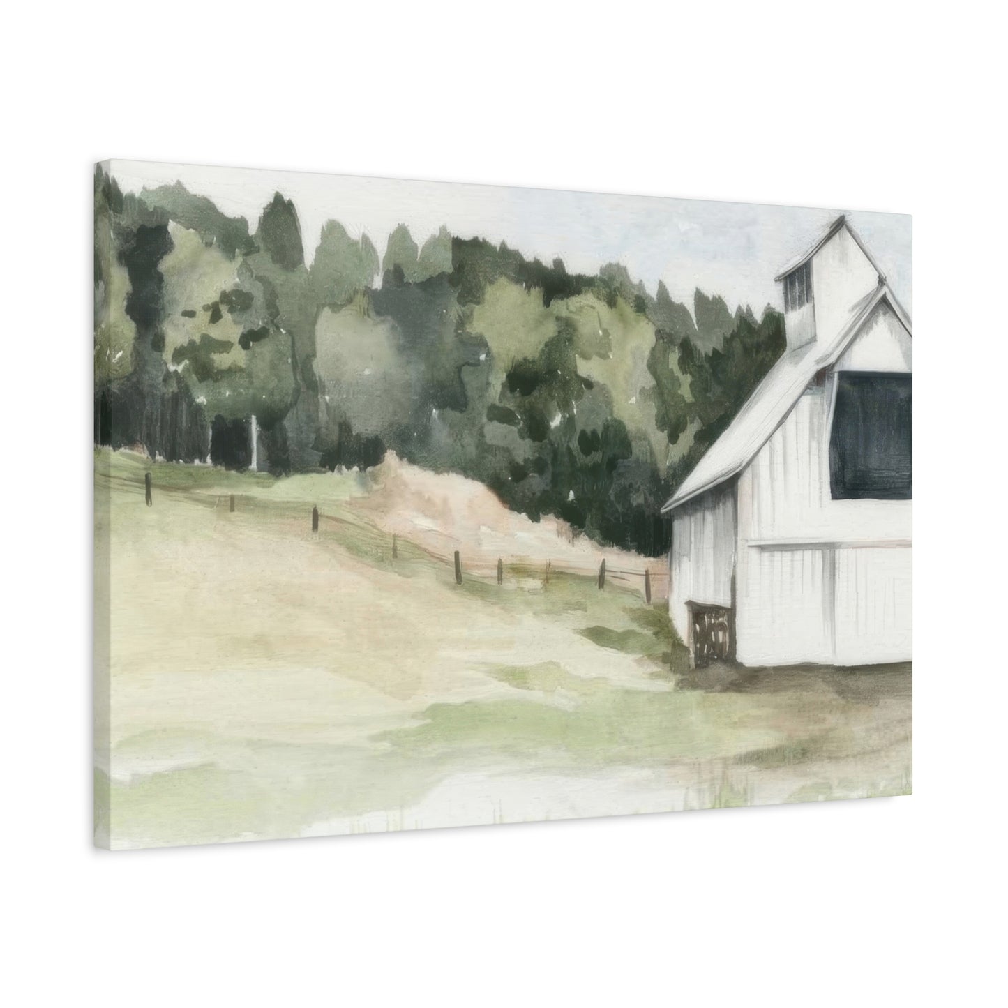 Jennifer Paxton Parker Watercolor Barn Wall Art & Canvas Prints