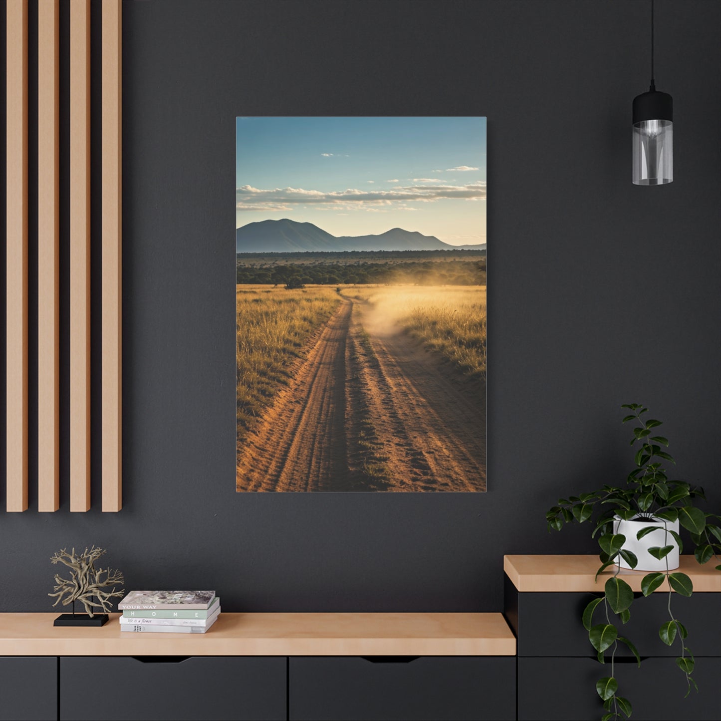 Road Through the Golden Fields Wall Art & Canvas Prints