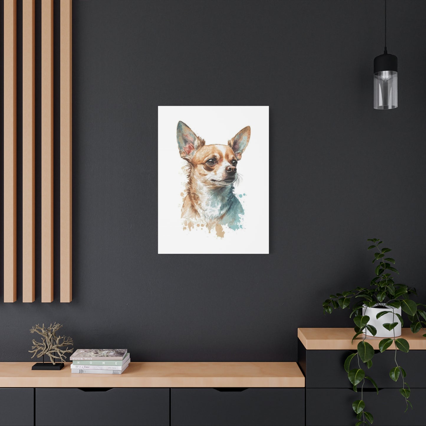 Chihuahua Portrait Dog Wall Art & Canvas Prints