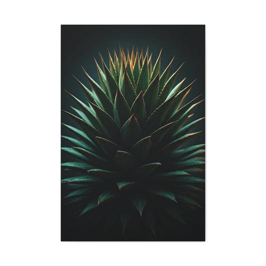 Desert Radiance Agave Sculpture Wall Art & Canvas Prints
