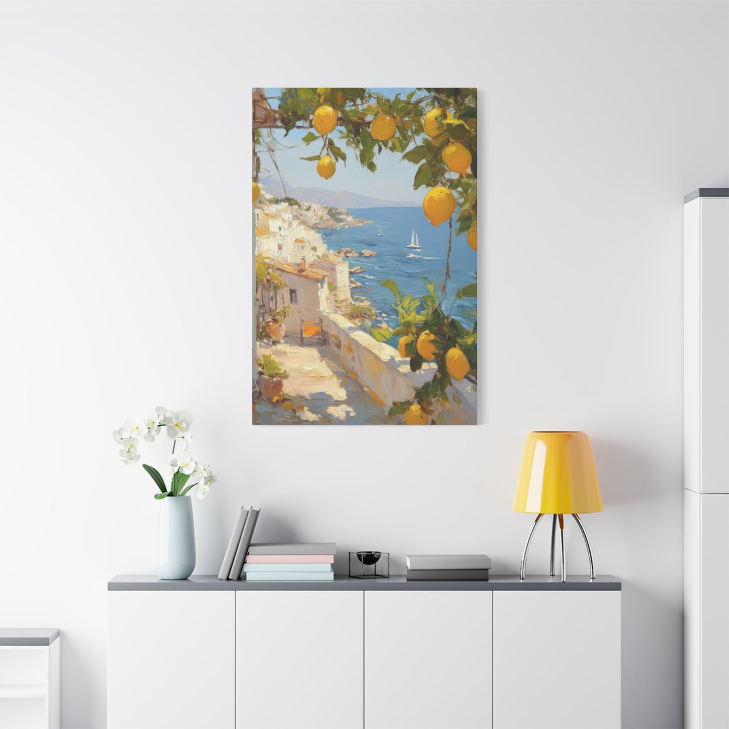Amalfi Coast View Italy Wall Art & Canvas Prints