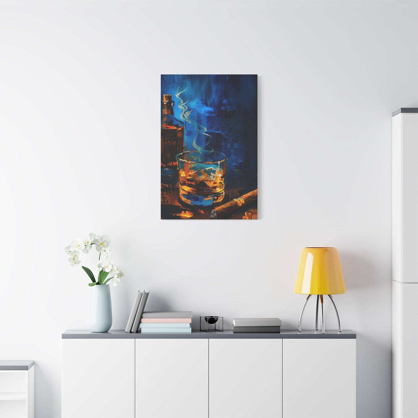 Whiskey And Cigar Wall Art & Canvas Prints