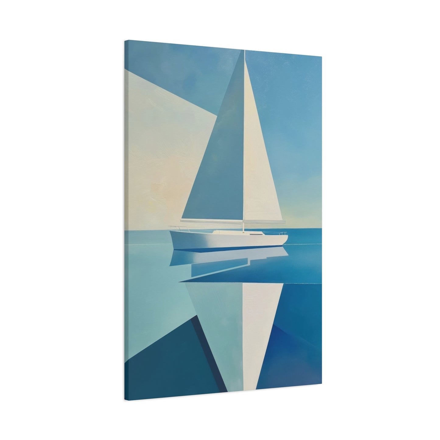 White Sailboat Wall Art & Canvas Prints