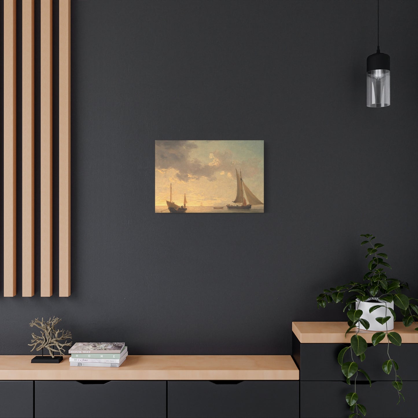 Ship In Sea Wall Art & Canvas Prints