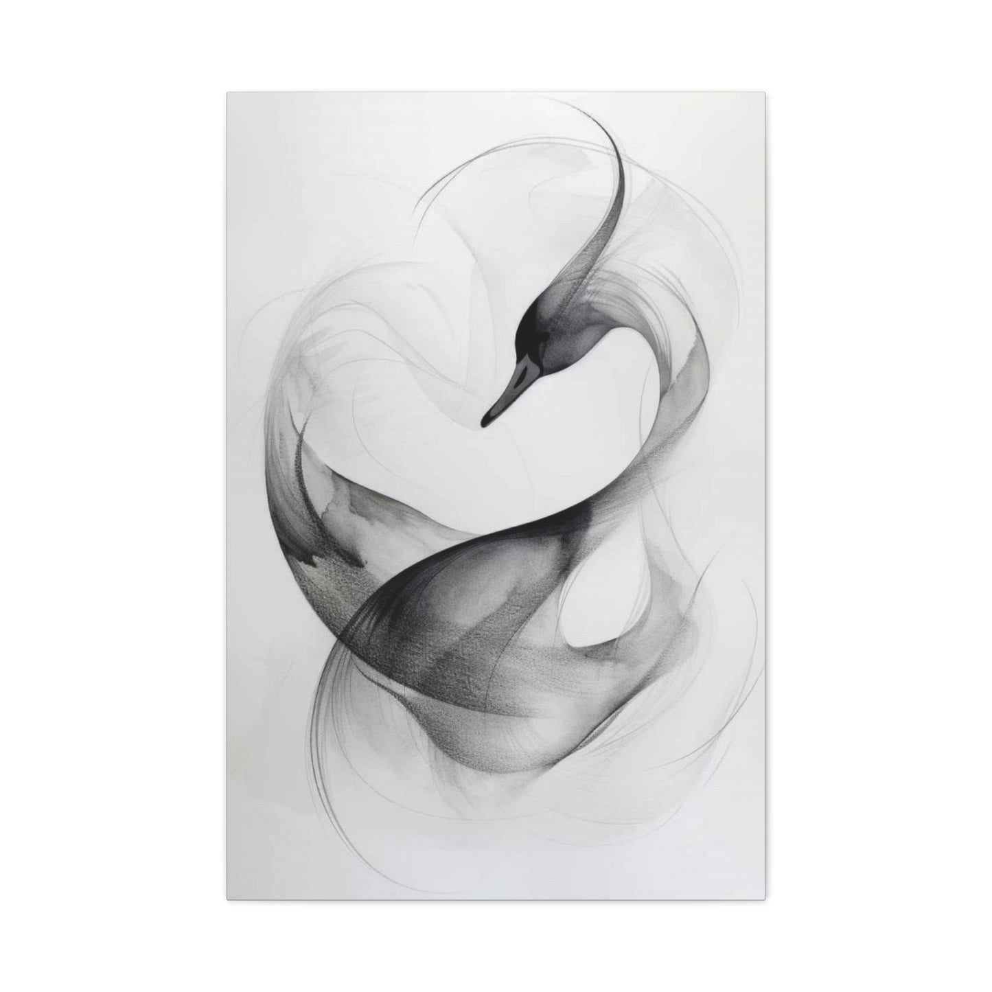 Swan Grey Wall Art & Canvas Prints