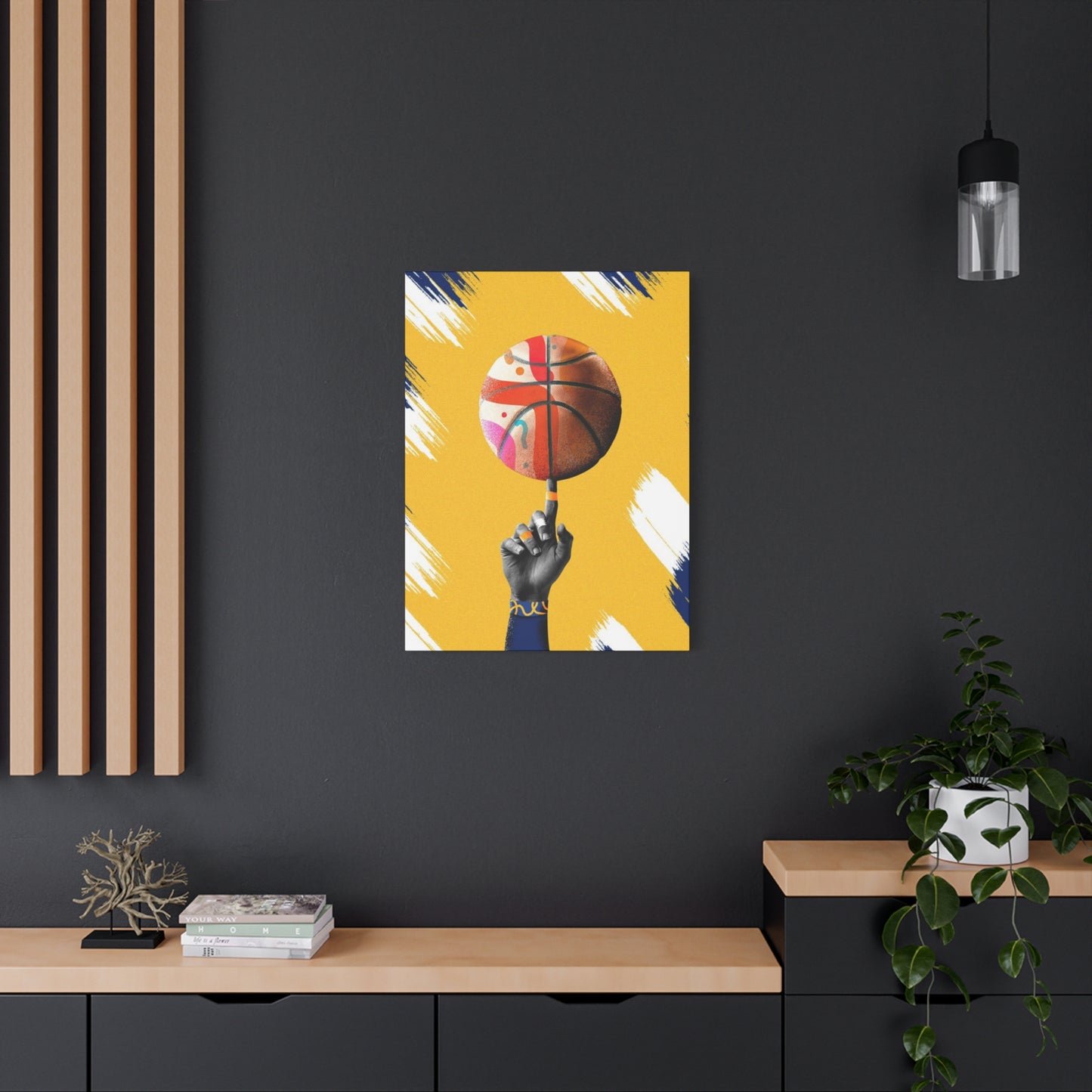 Basketball Graffiti Poster Wall Art & Canvas Prints