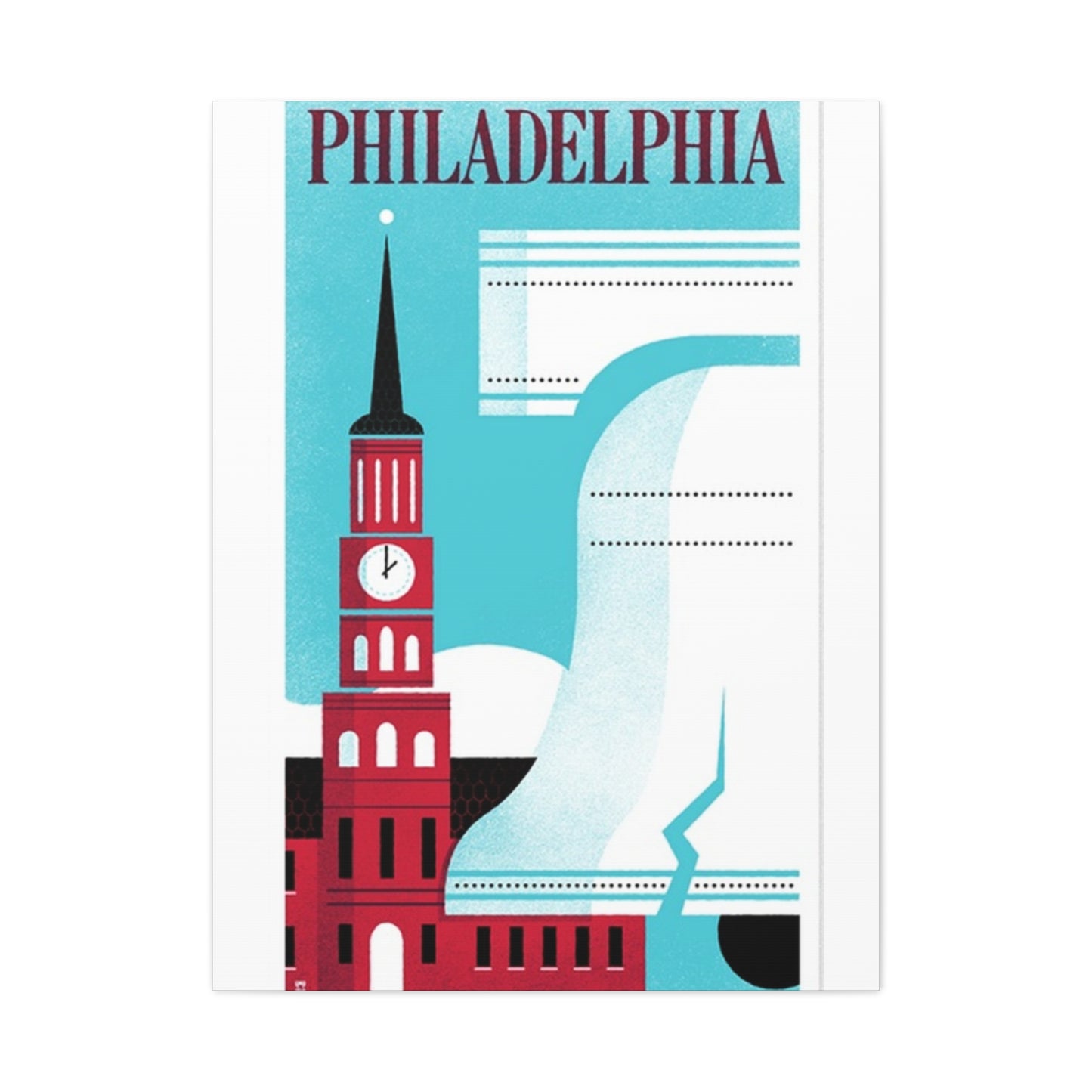 Breathless City Philadelphia Poster Wall Art & Canvas Prints