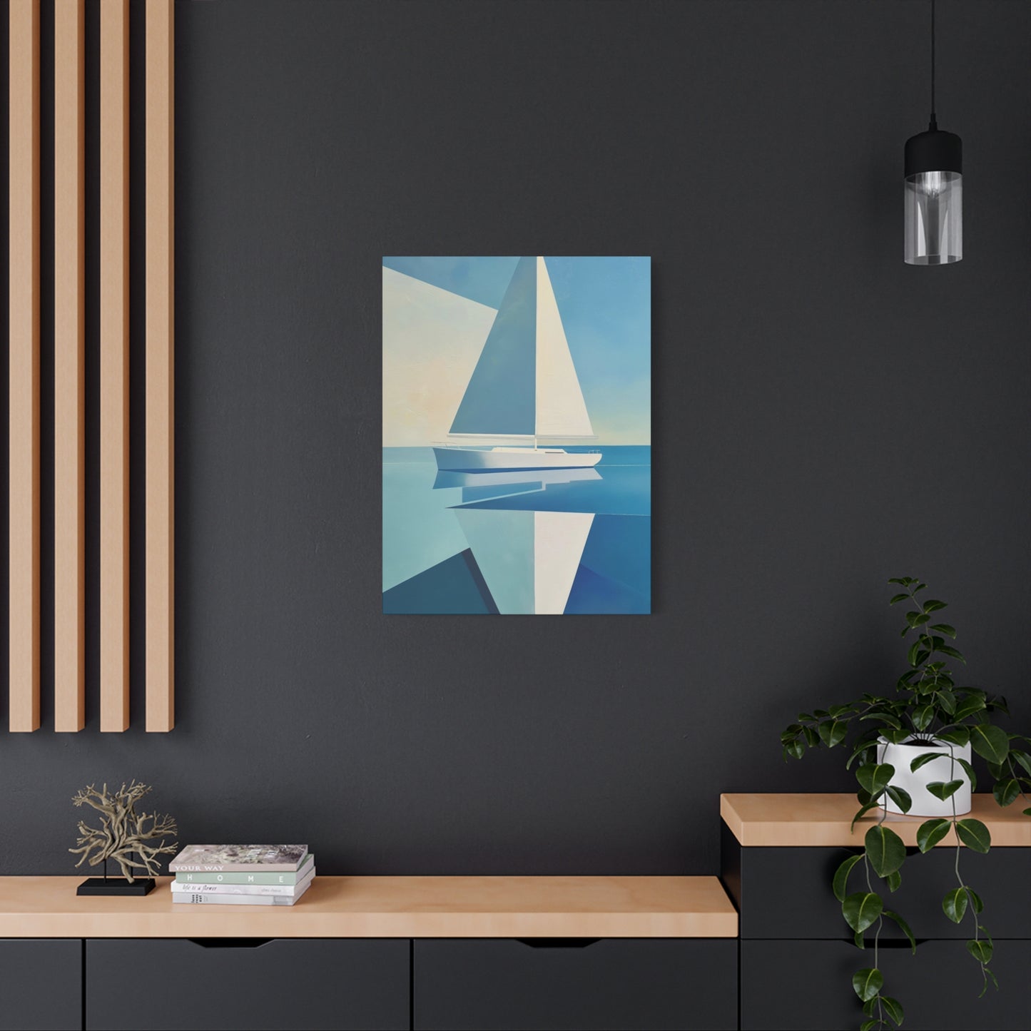 White Sailboat Wall Art & Canvas Prints