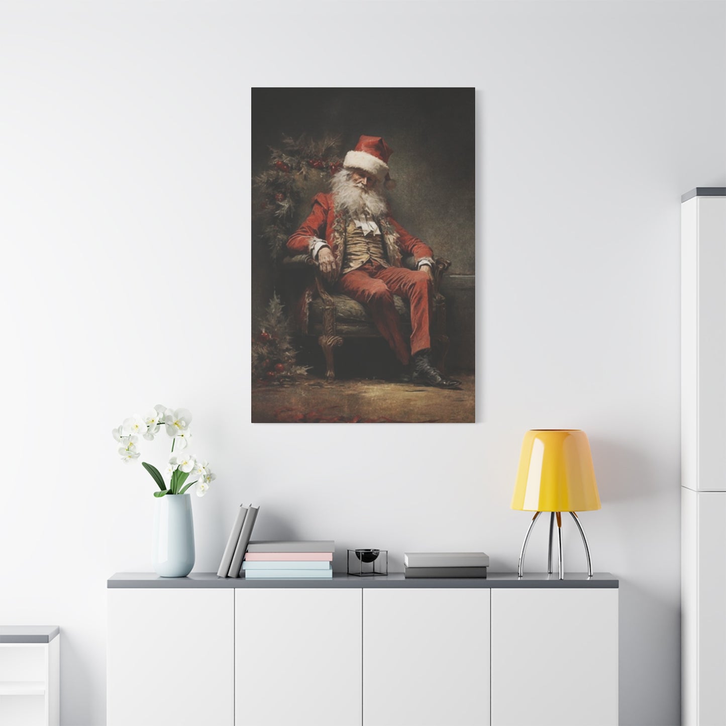 Santa Claus Portrait Wall Art & Canvas Prints