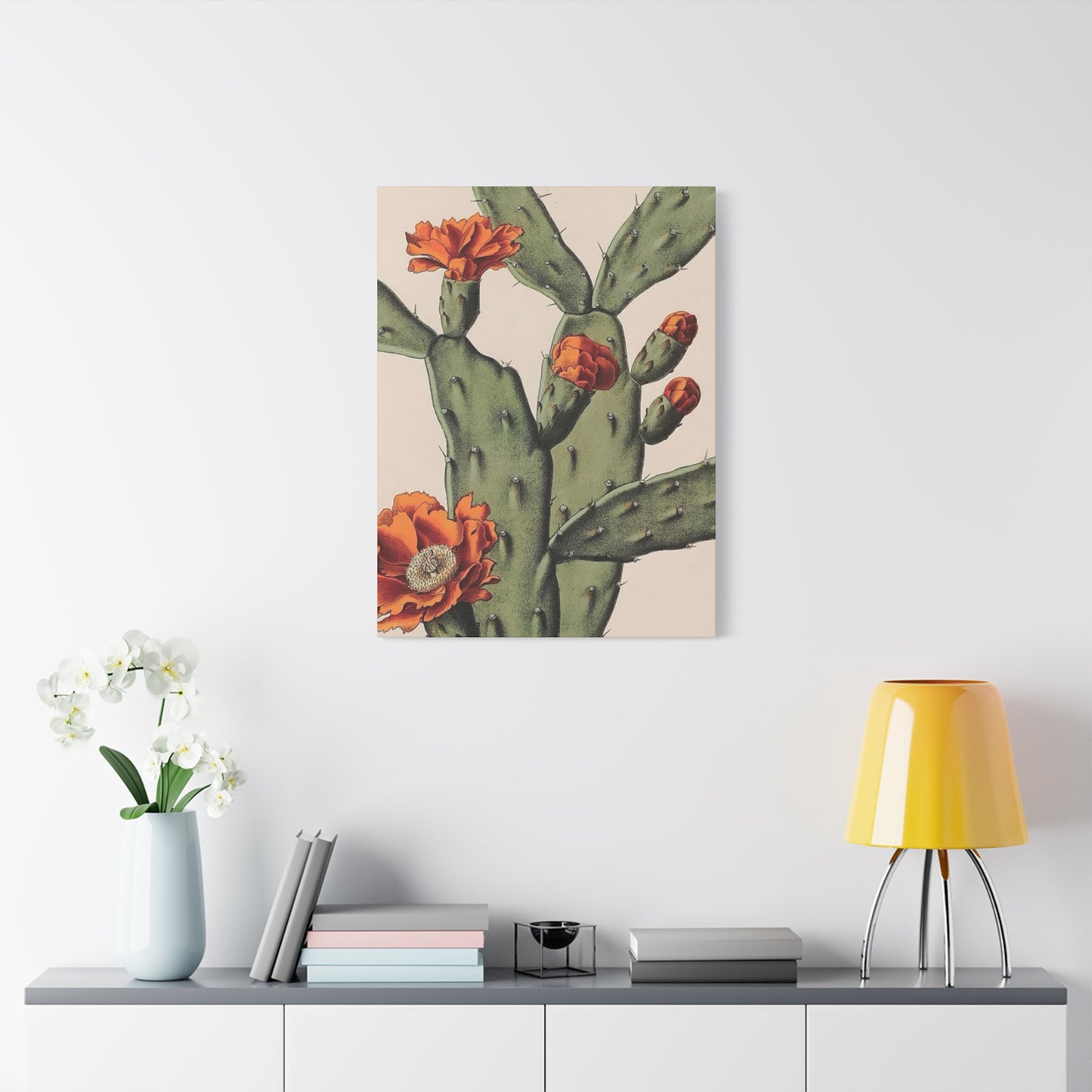 Abstract Arizona Flower Cactus Wall Art & Canvas Prints