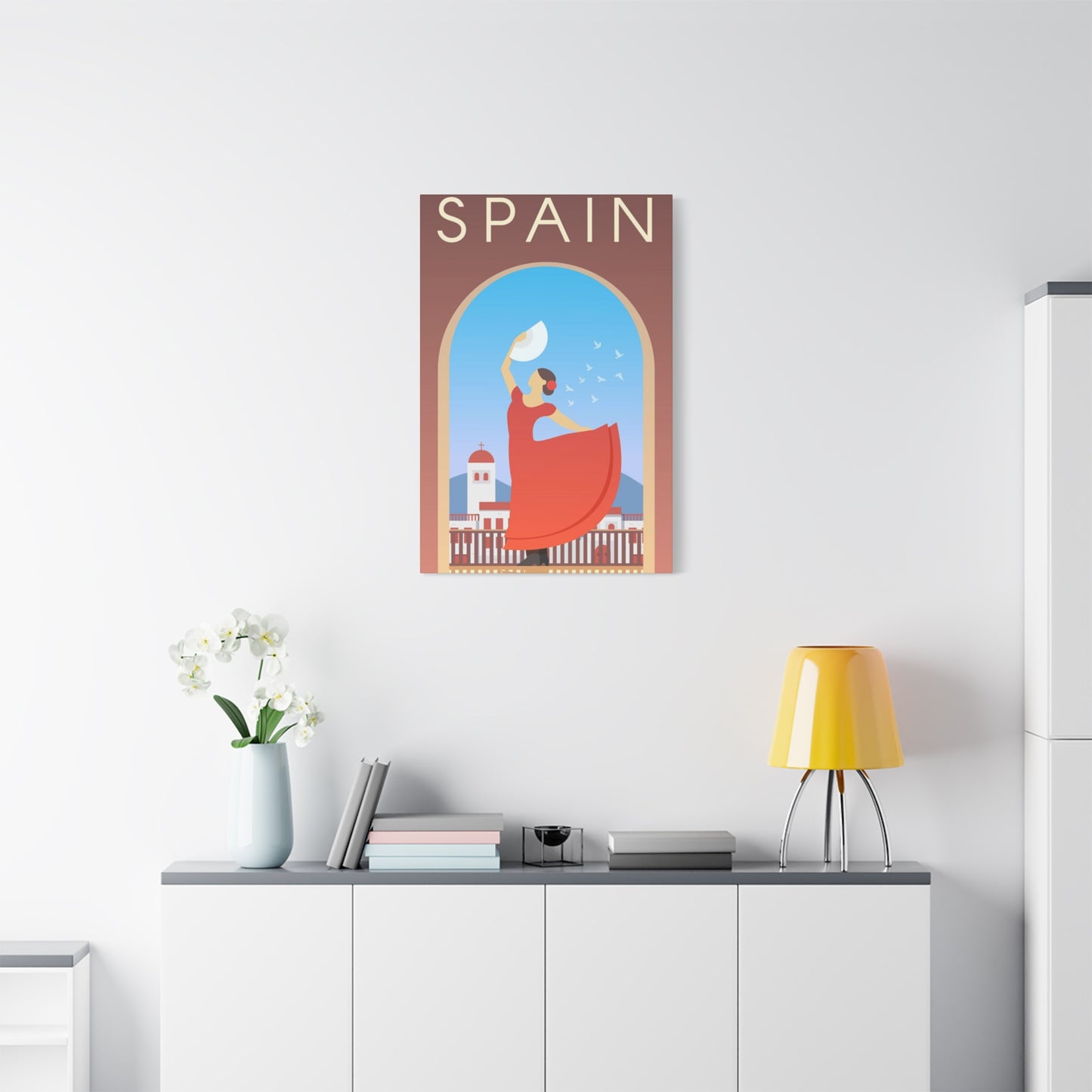 Abstract Spain Traditional Wall Art & Canvas Prints