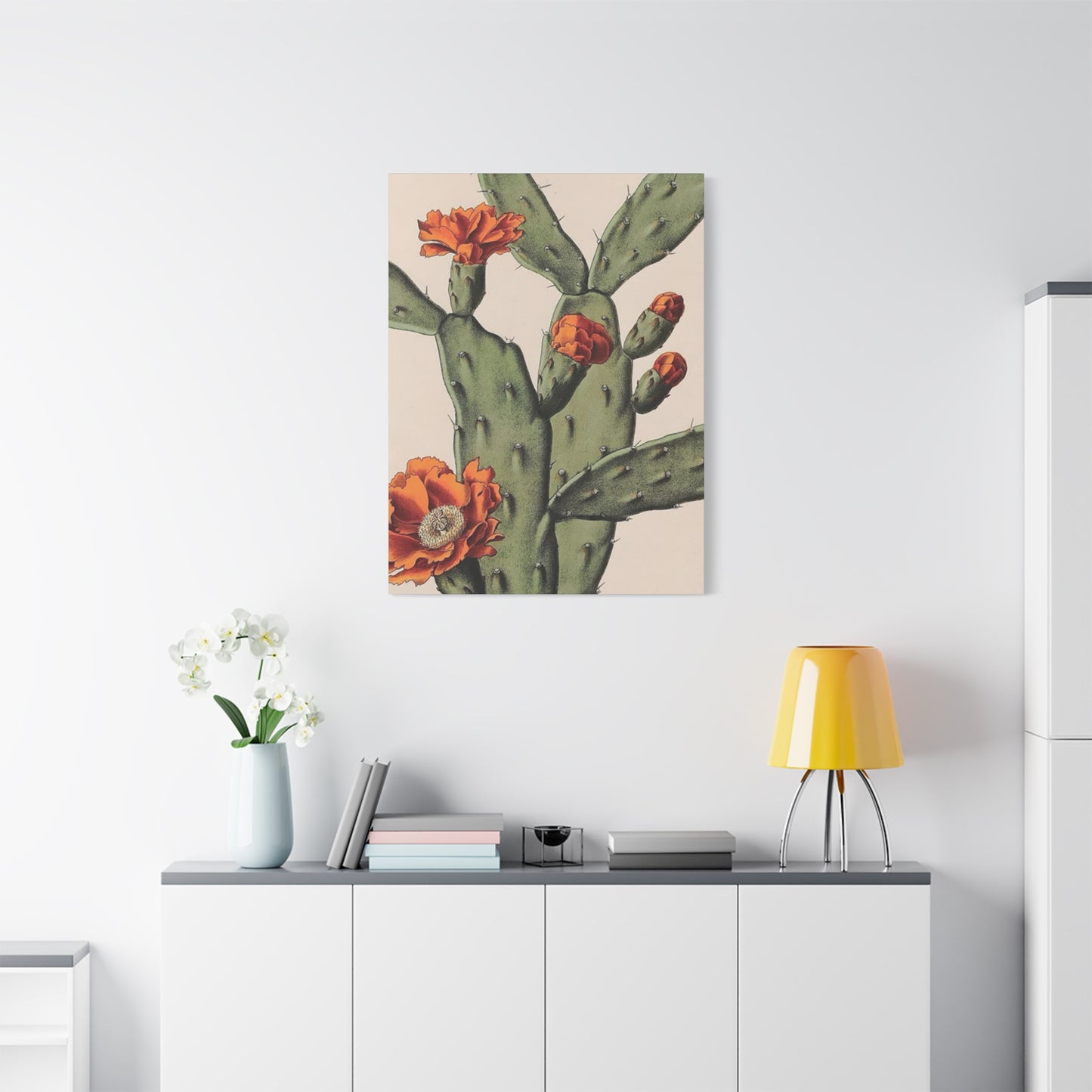 Abstract Arizona Flower Cactus Wall Art & Canvas Prints
