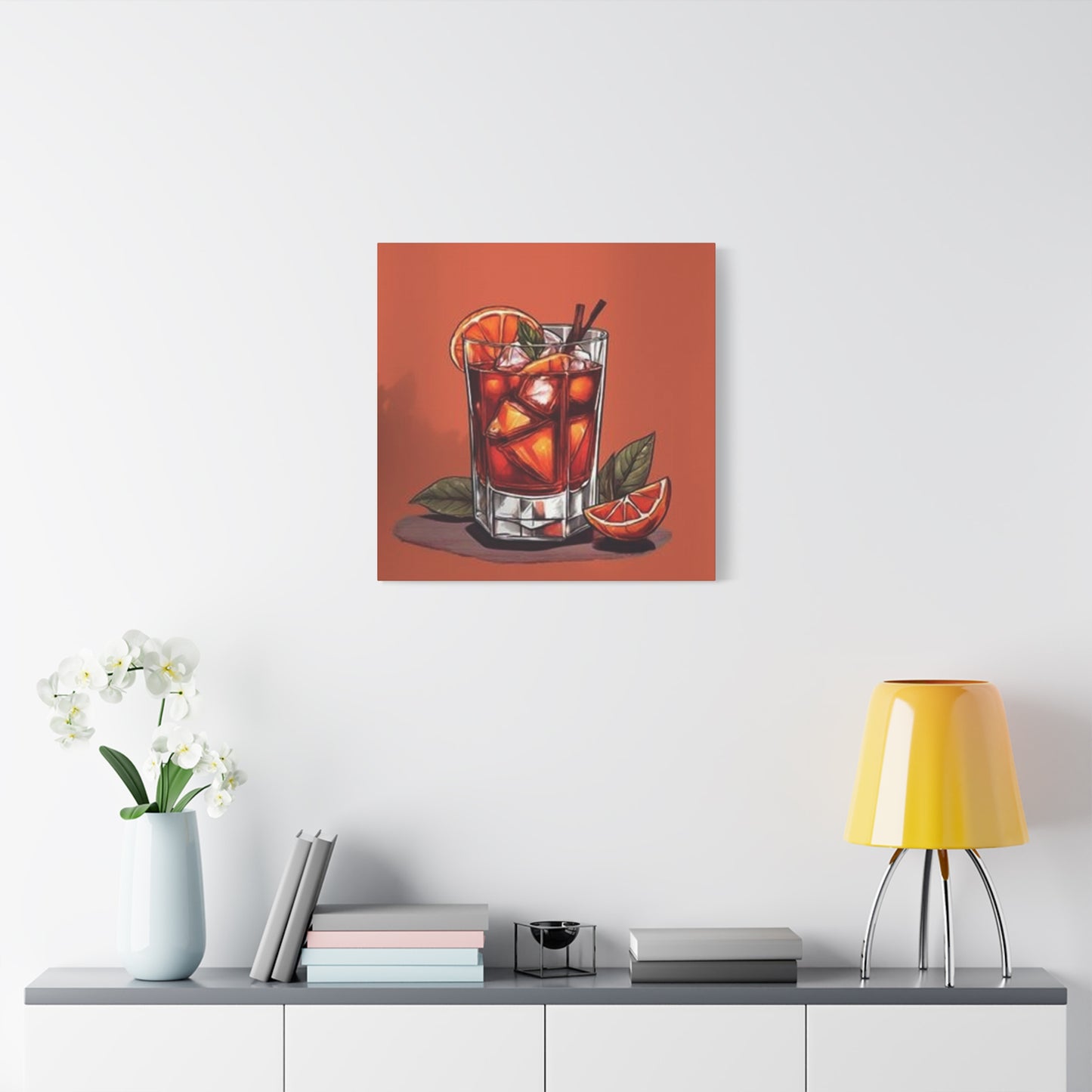 Alcoholic Drink And Lime Wall Art & Canvas Prints