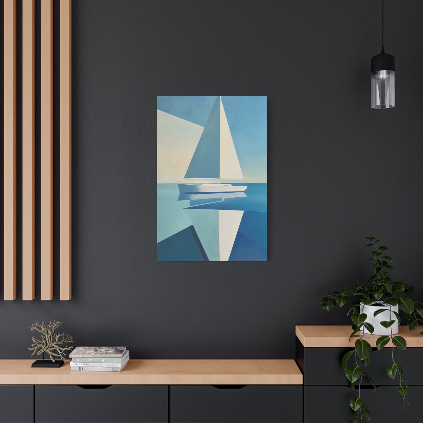 White Sailboat Wall Art & Canvas Prints