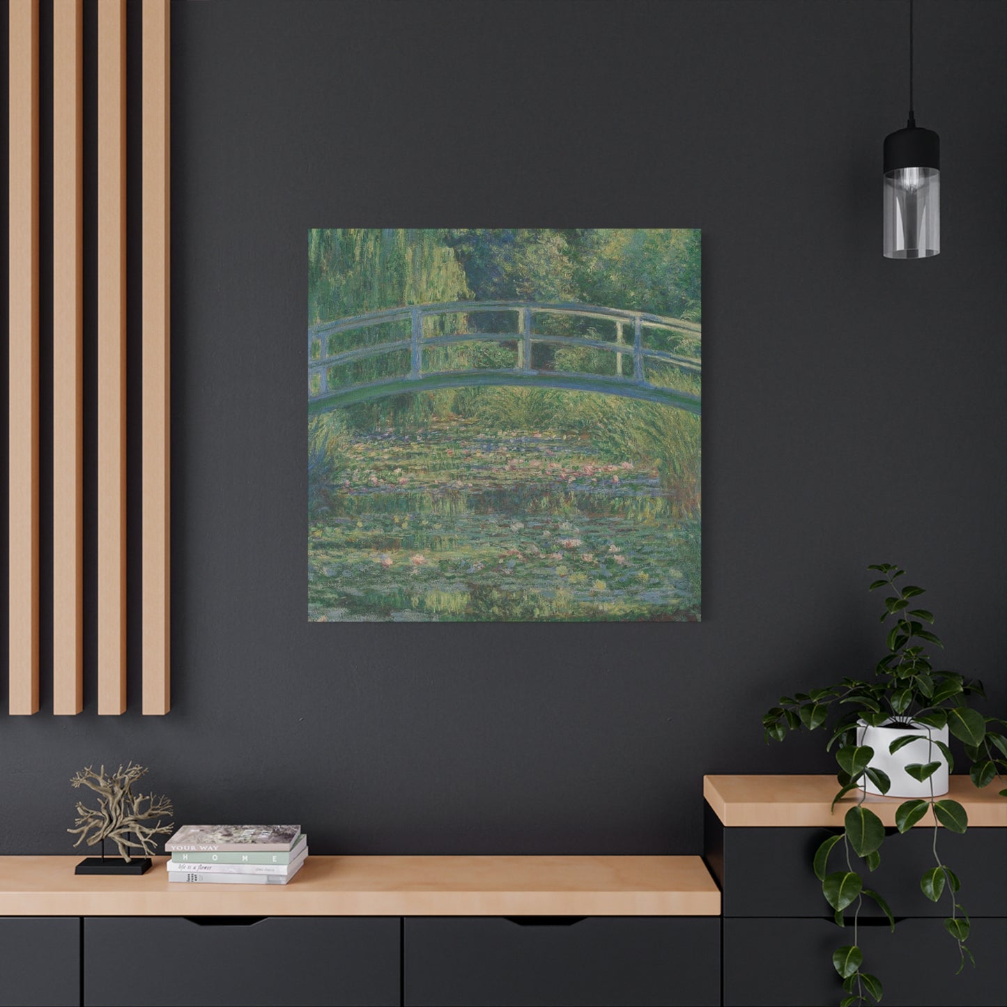 The Water Lilly Pond Impressionism Wall Art & Canvas Prints