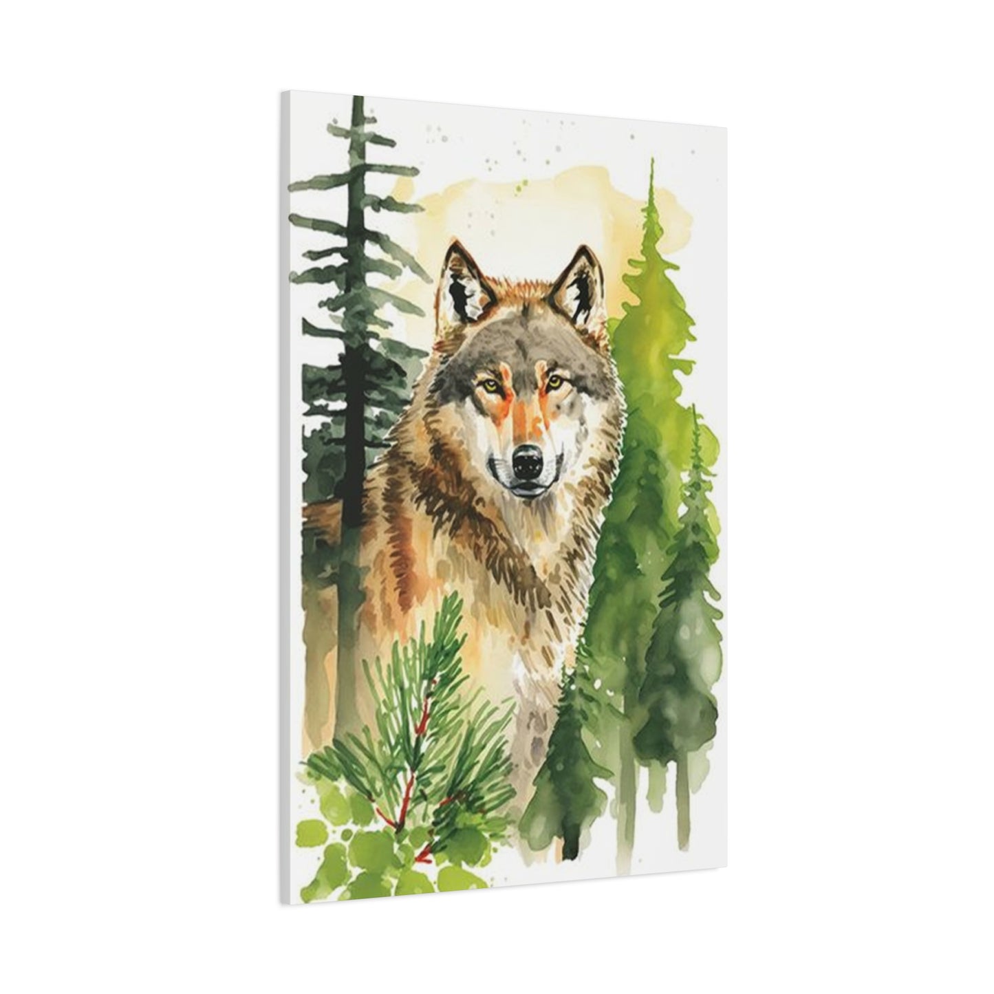 Wolf Painting Wall Art & Canvas Prints