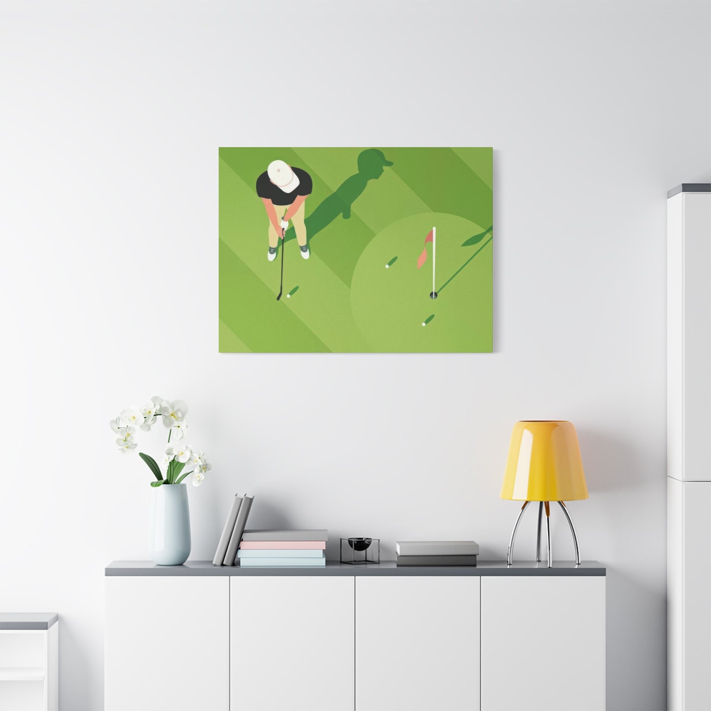 Golf Top View Wall Art & Canvas Prints
