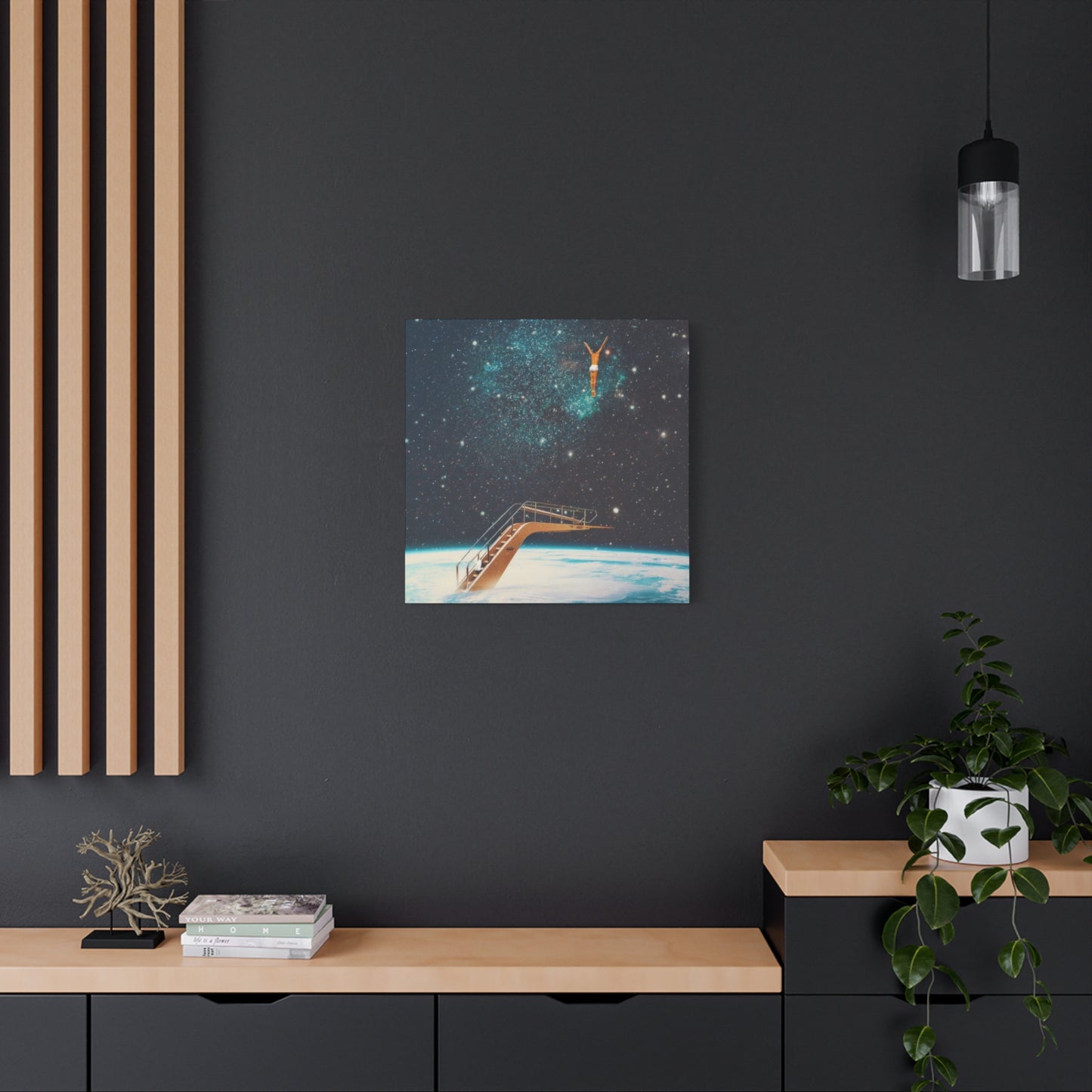 Frank Moth Dive Into Fresh World Wall Art & Canvas Prints