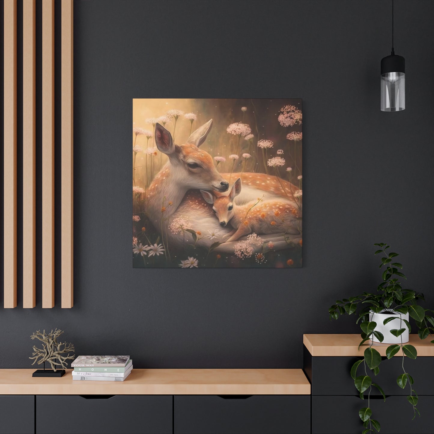 Deer Baby Softlight Wall Art & Canvas Prints