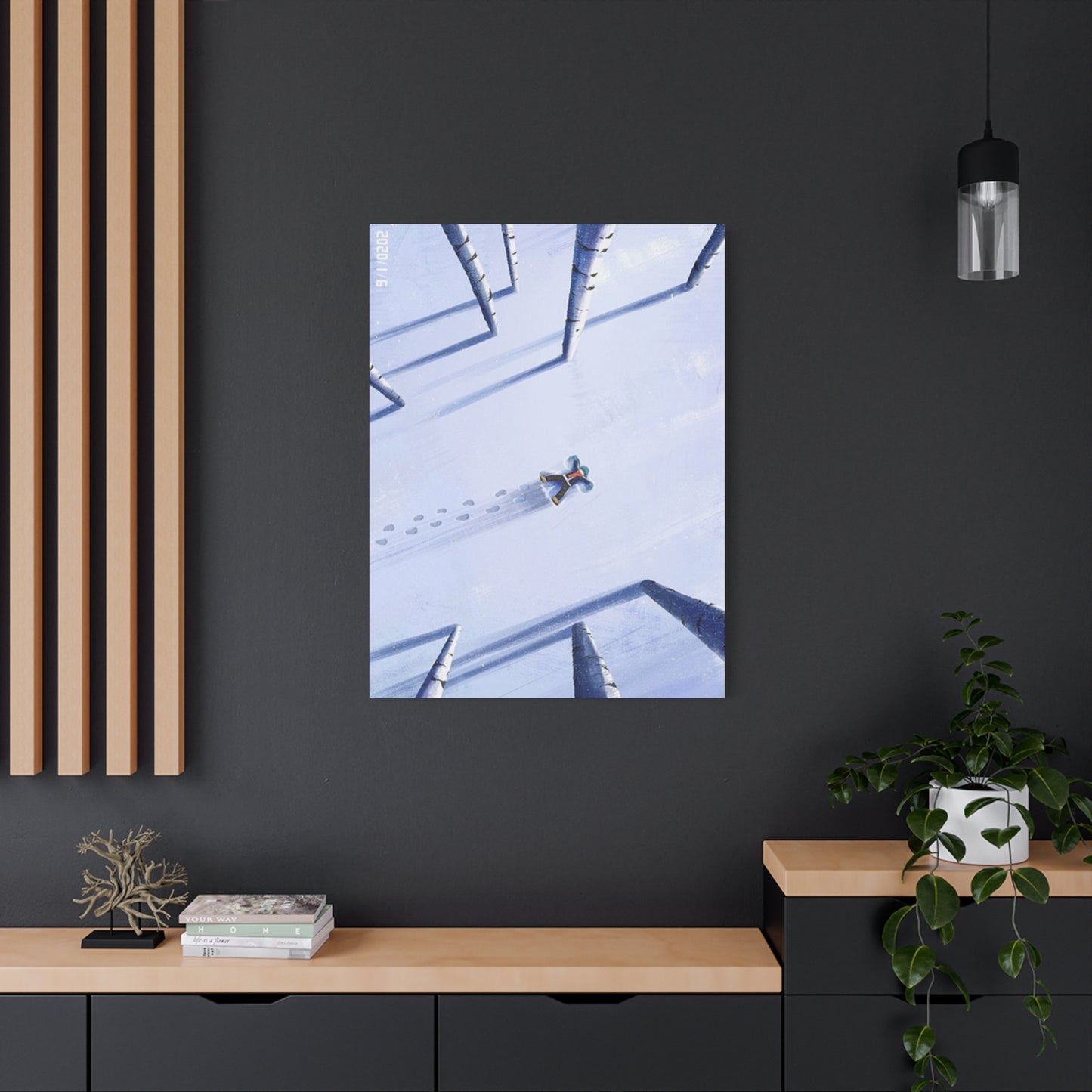 Relaxing After Skiing Wall Art & Canvas Prints