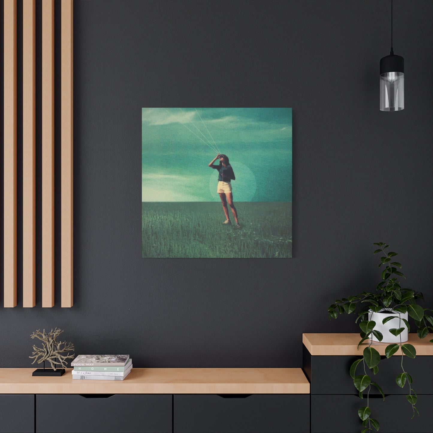 Frank Moth Green Grassland Wall Art & Canvas Prints