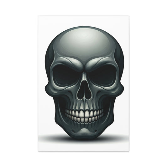 Steel Skull Essence Wall Art & Canvas Print