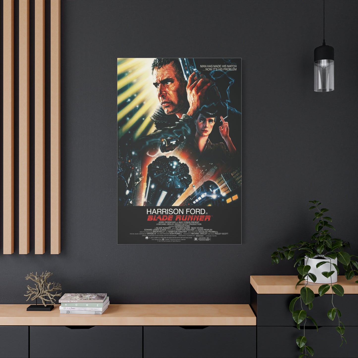 Blade Runner Movie Poster Wall Art & Canvas Print