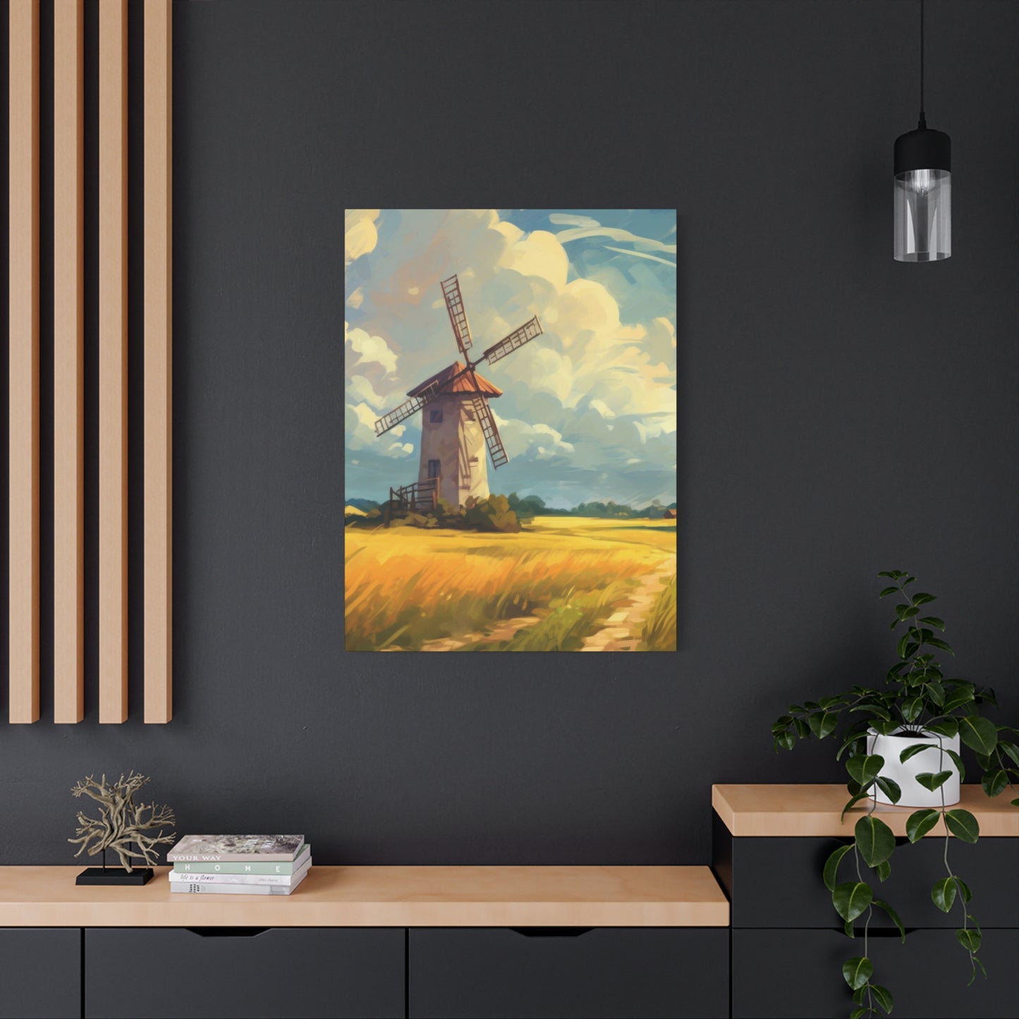 Windmill Countryside Wall Art & Canvas Prints