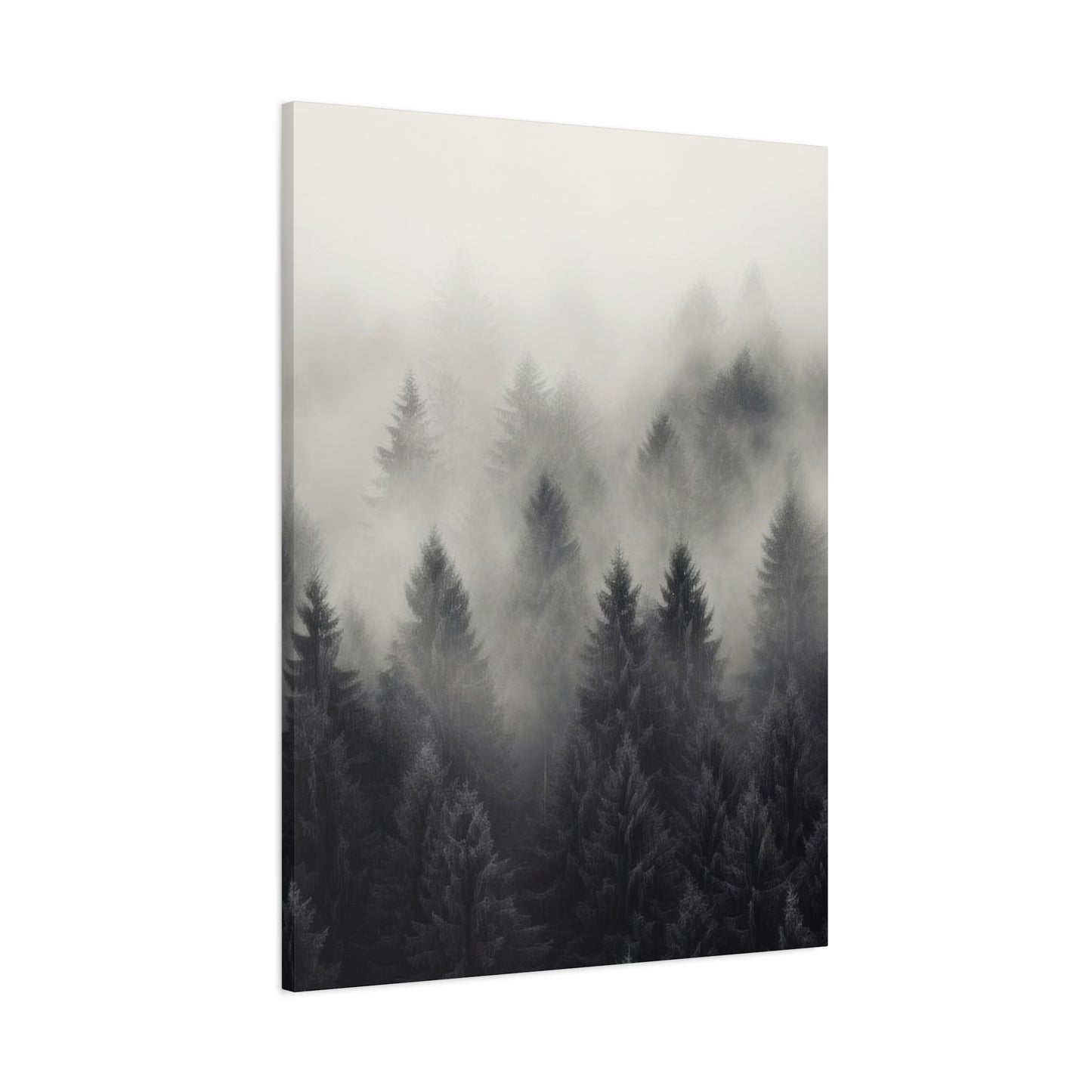 Forest Fog Grey Wall Art & Canvas Prints