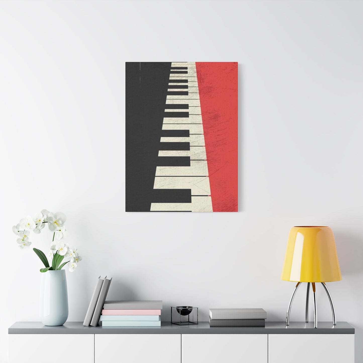 Black And Red Piano Wall Art & Canvas Prints