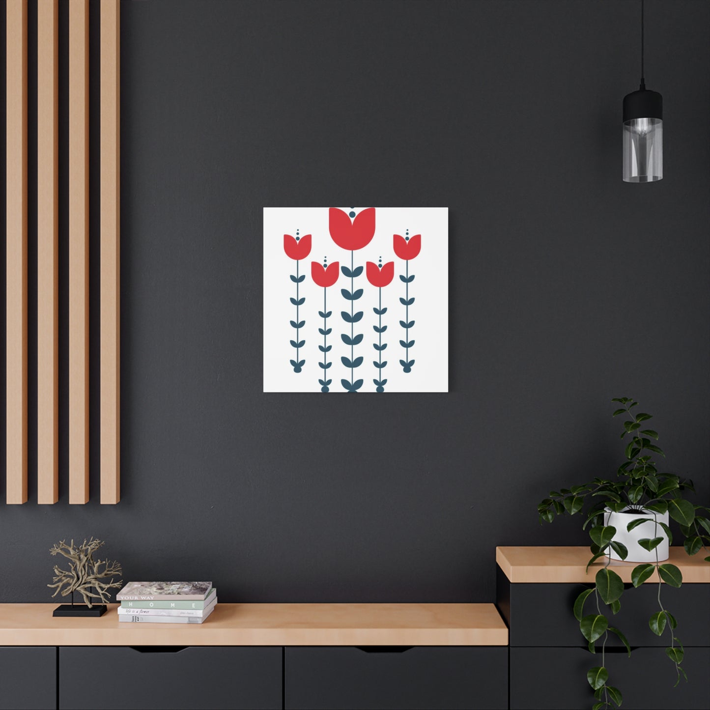 Abstract Flowers 2 Wall Art & Canvas Prints
