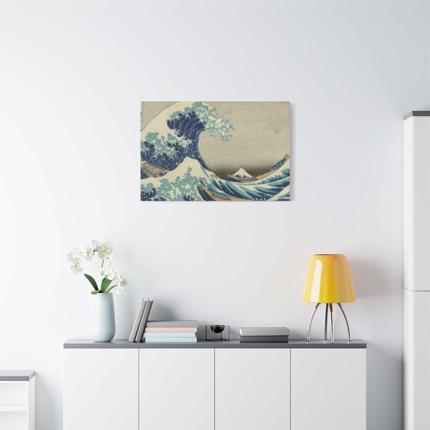 Katsushika Hokusai Mount Fuji Seen Below A Wave At Kanagawa Wall Art & Canvas Prints
