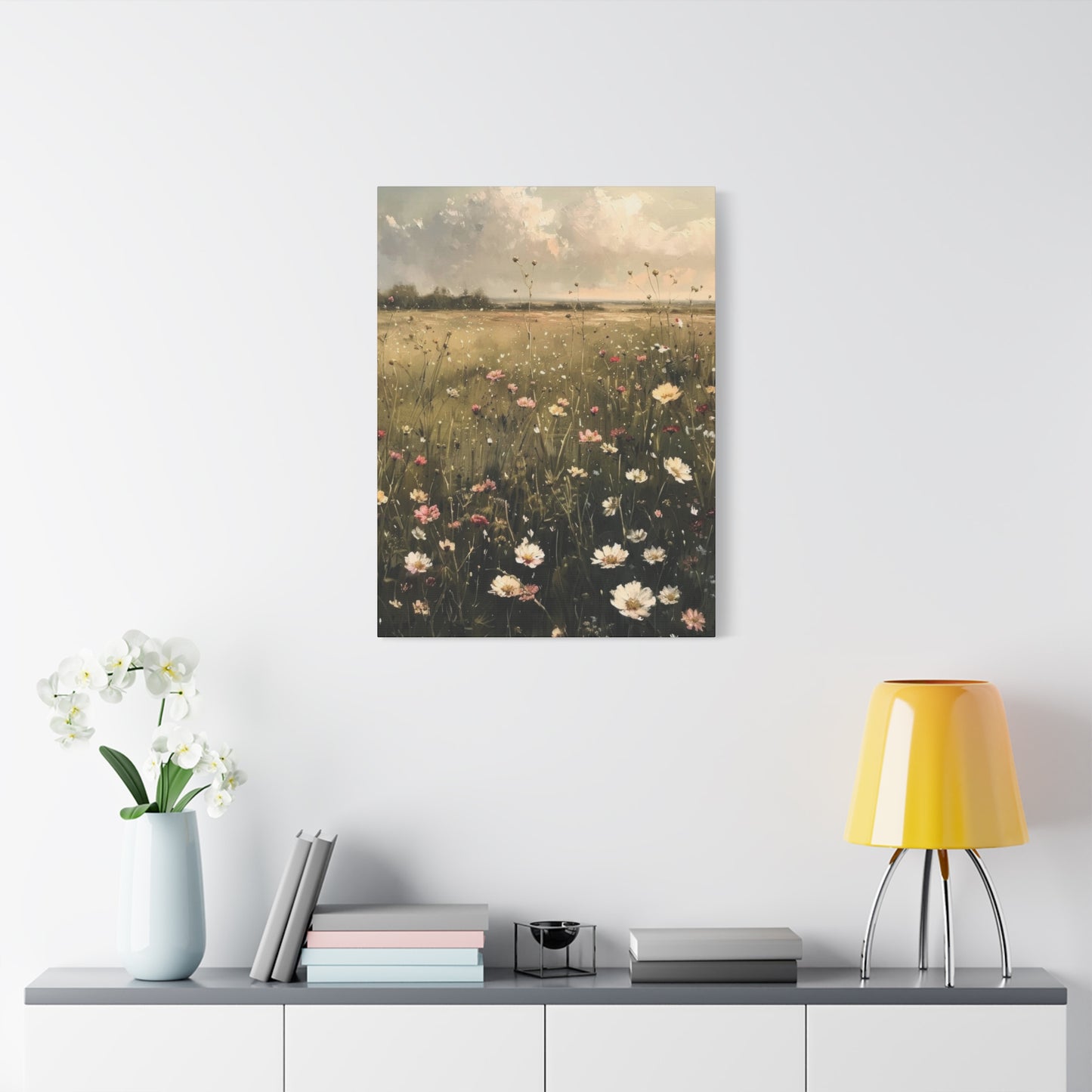 Wildflower Field Countryside Wall Art & Canvas Prints