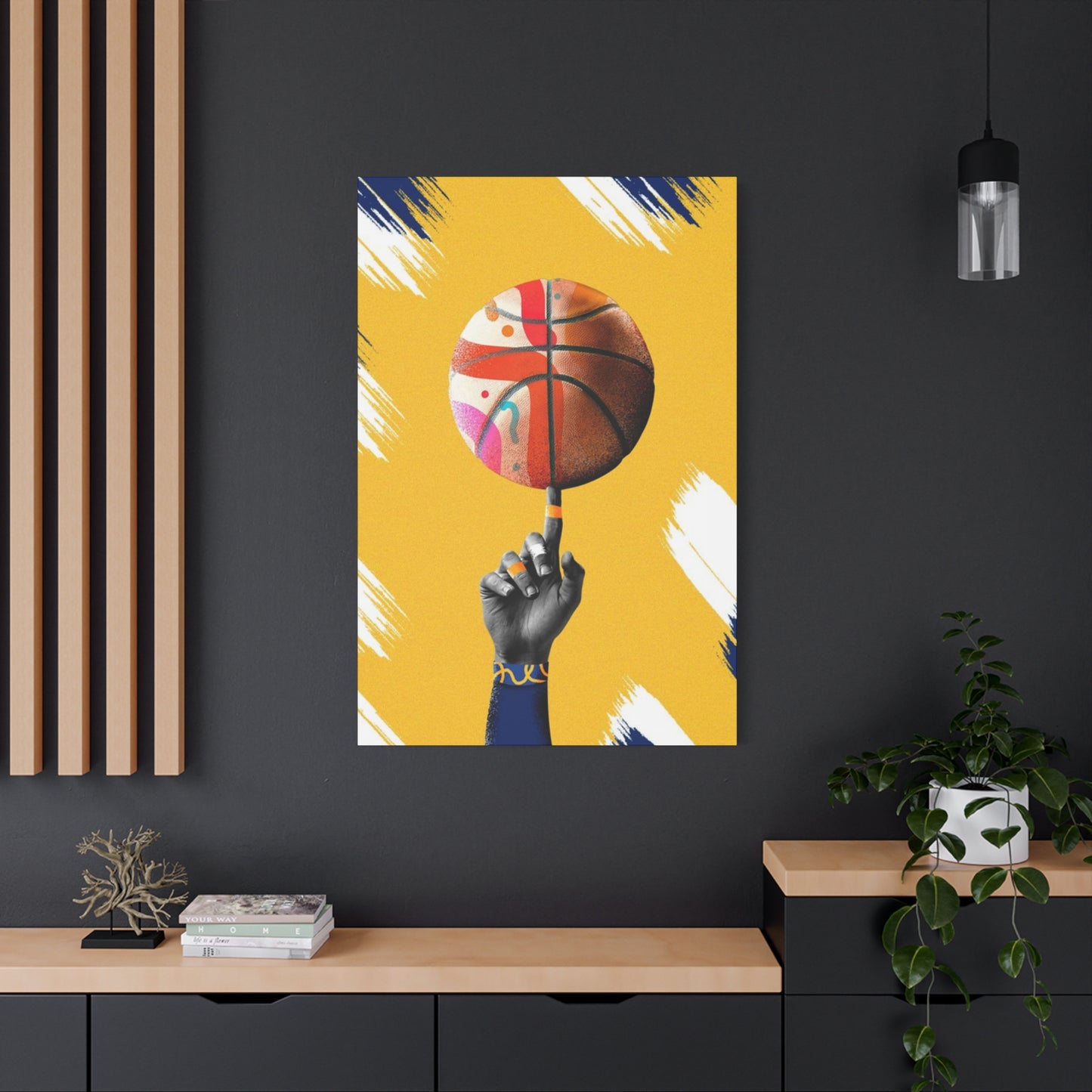 Basketball Graffiti Poster Wall Art & Canvas Prints