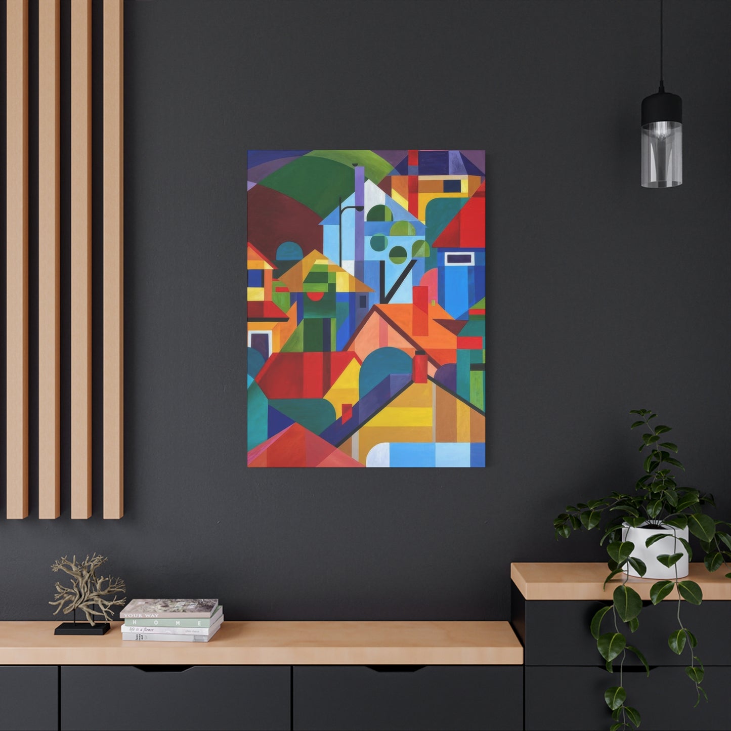 Cityscape Cubism Wall Art & Canvas Prints