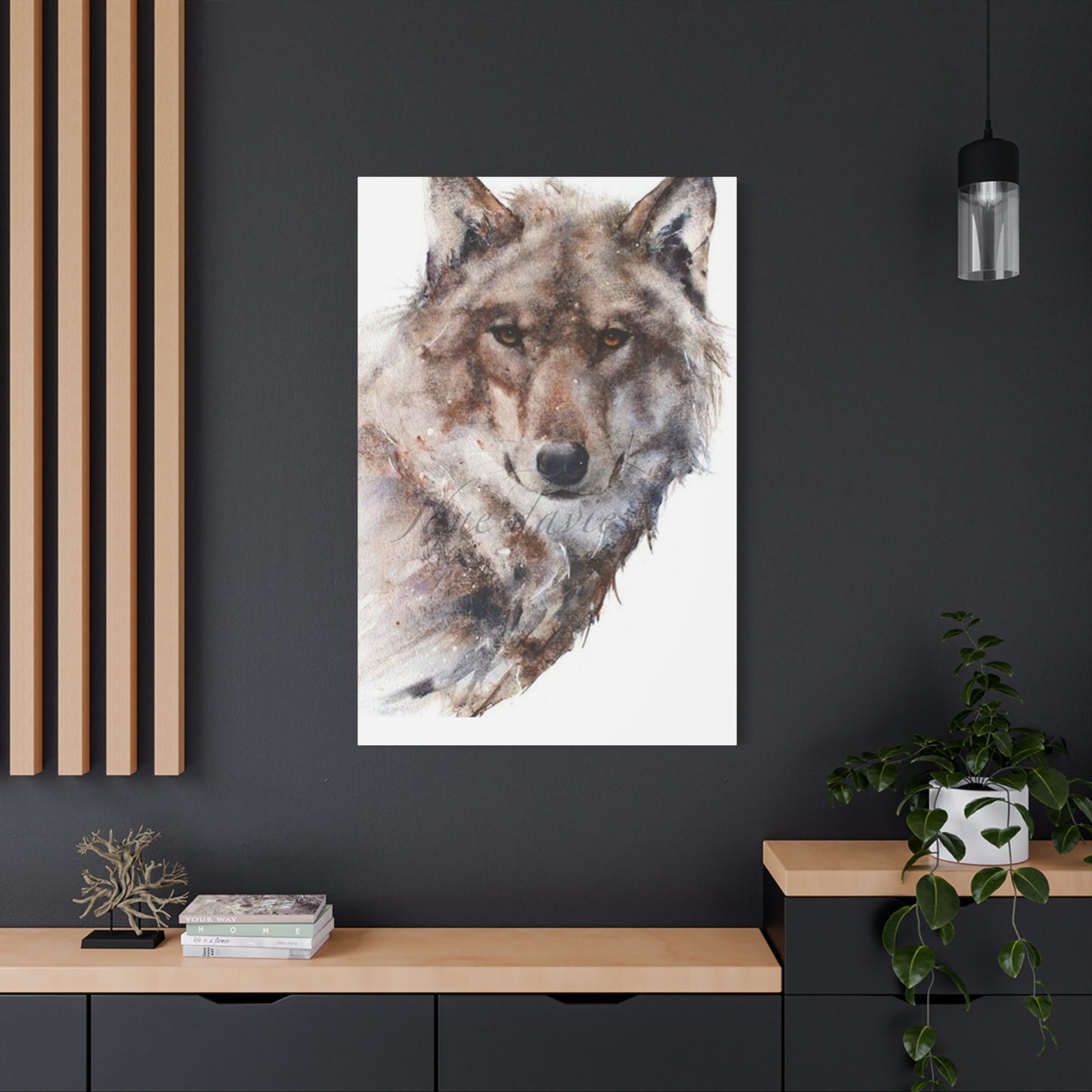 Wolf Painting Wall Art & Canvas Prints