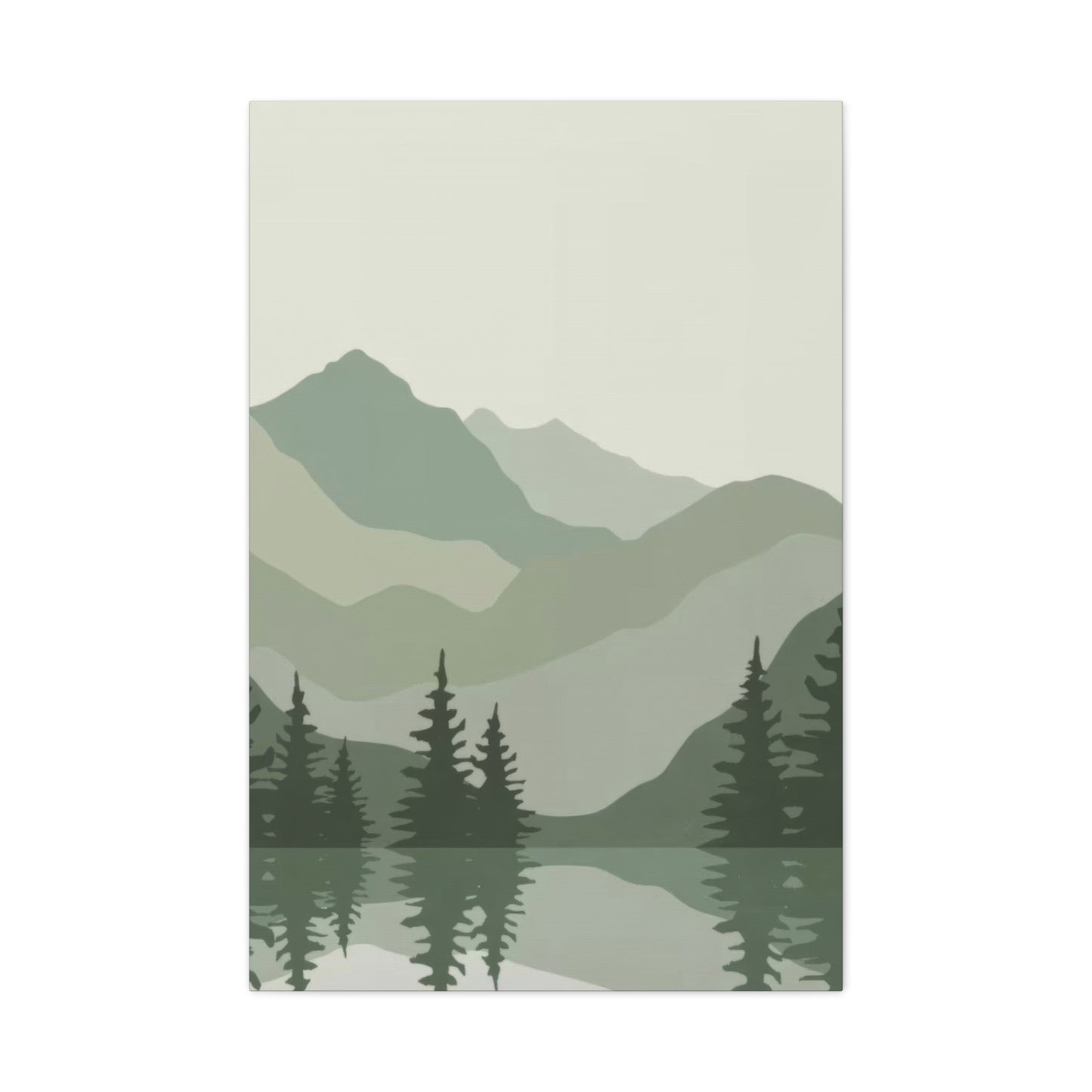 Green Landscape Earth Tones Wall Art & Canvas Prints