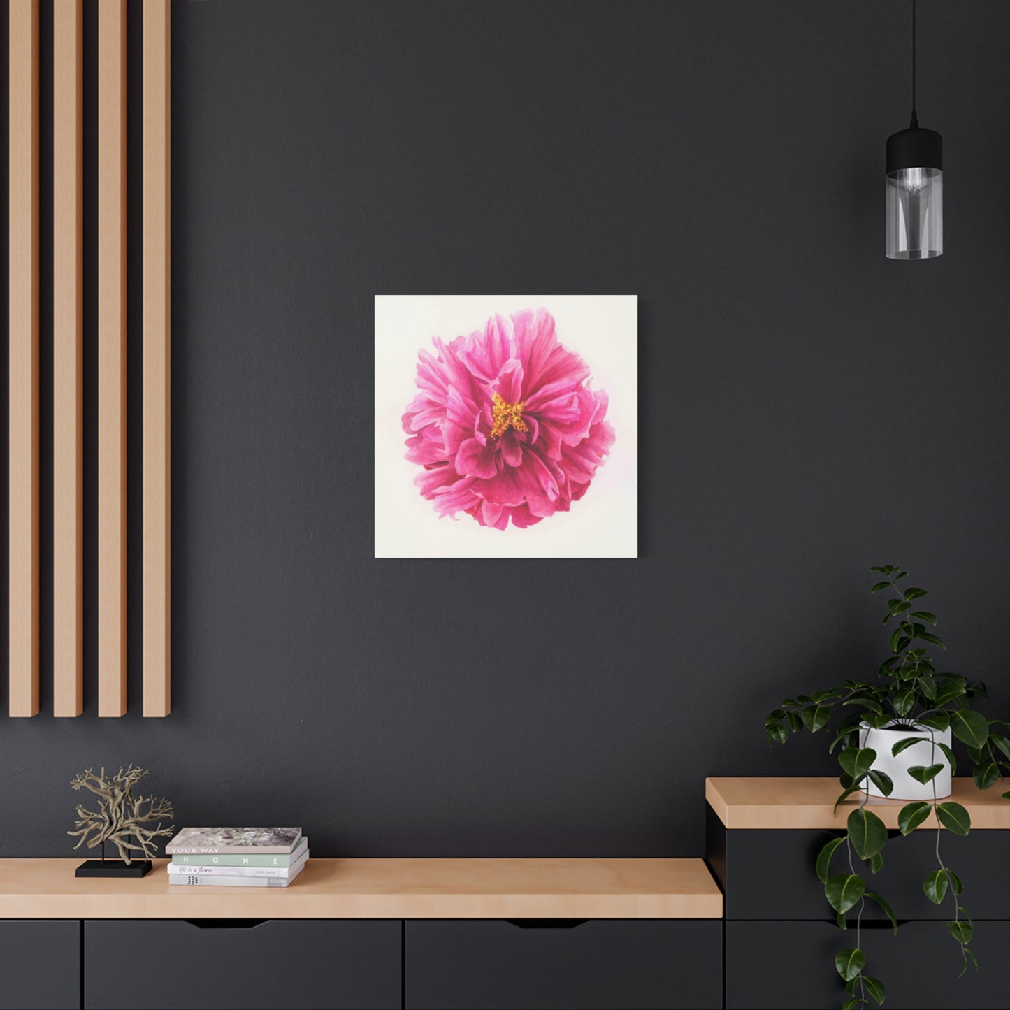 Grace Popp Pink Flower Head Wall Art & Canvas Prints