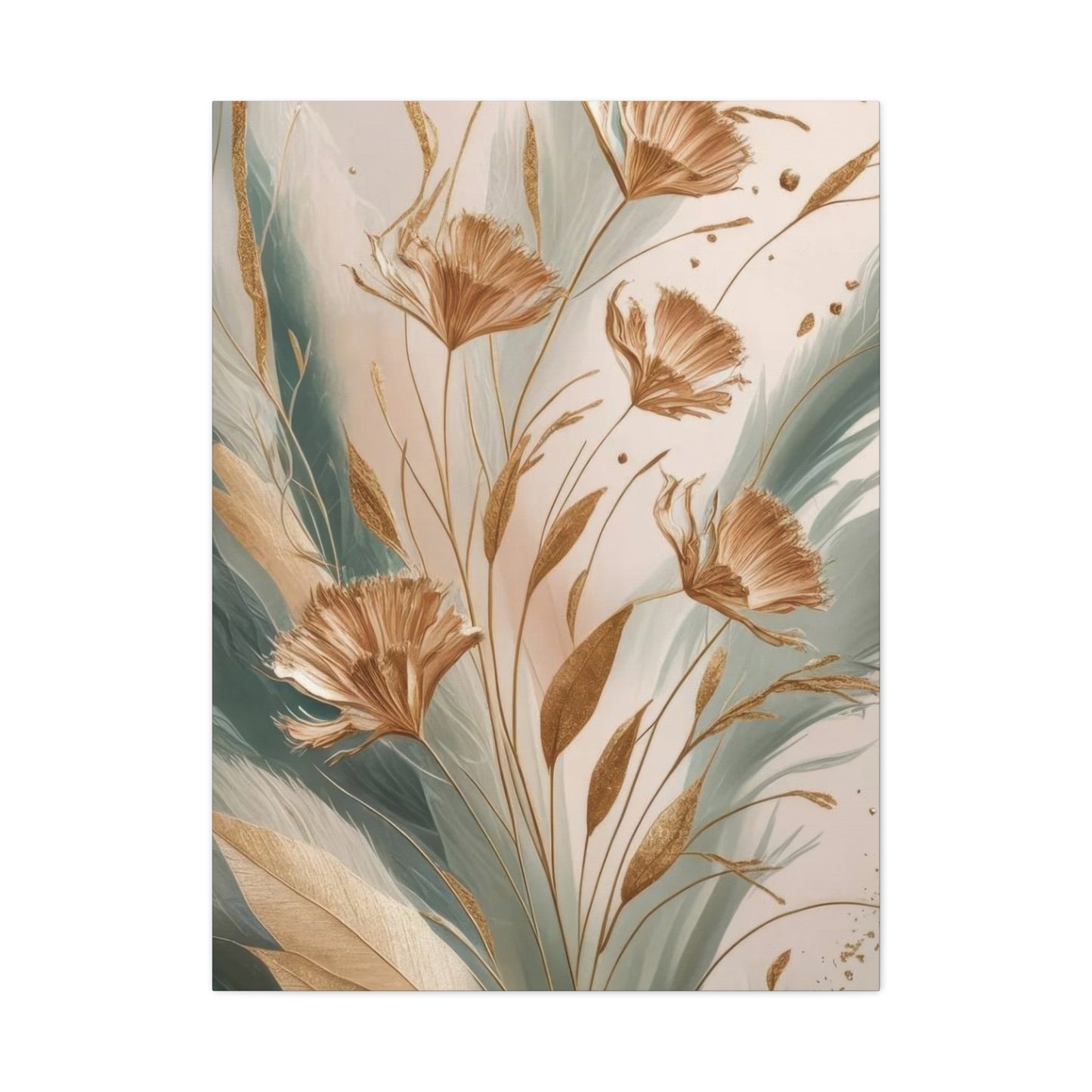 Plant Flower Leaves Earthy Wall Art & Canvas Prints