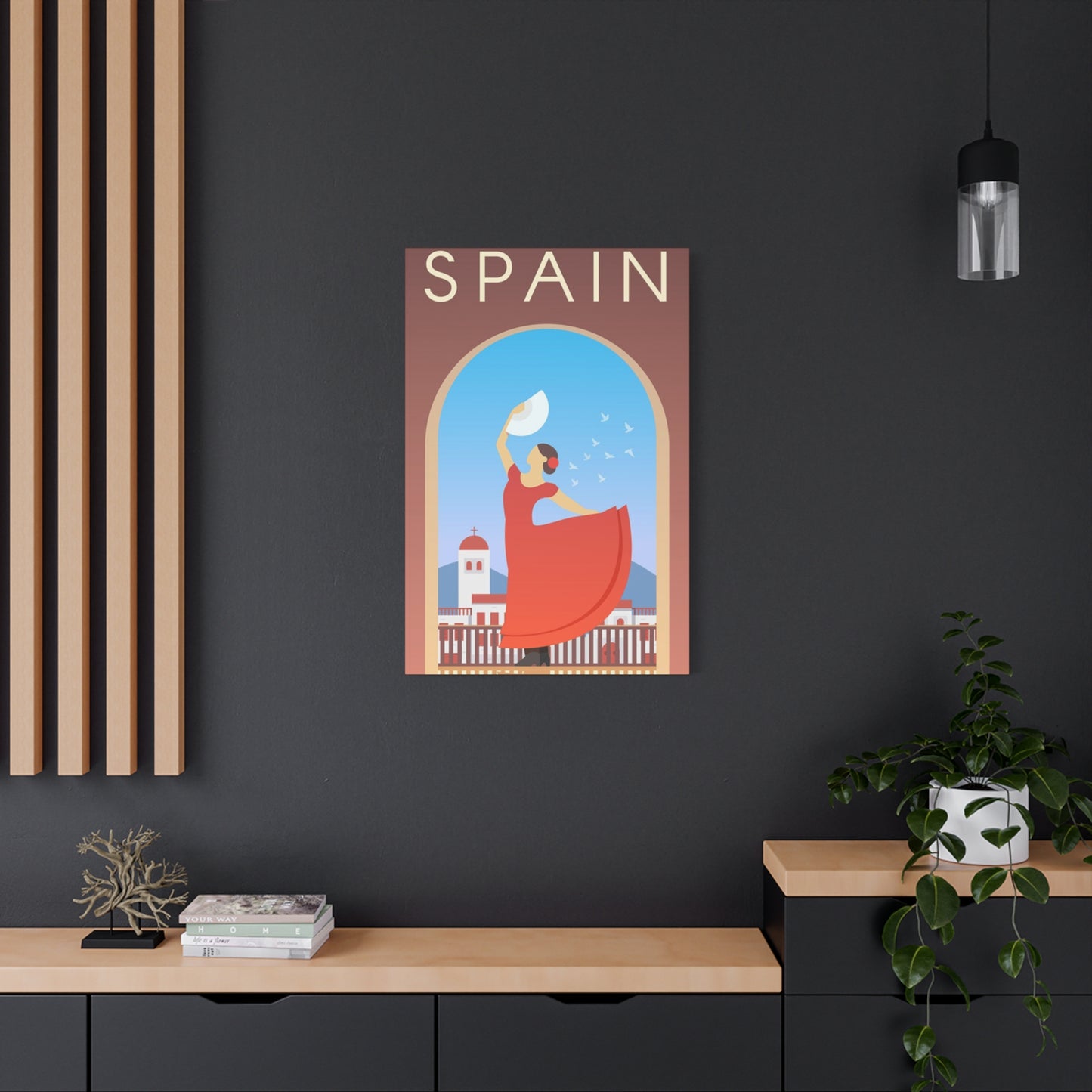 Abstract Spain Traditional Wall Art & Canvas Prints