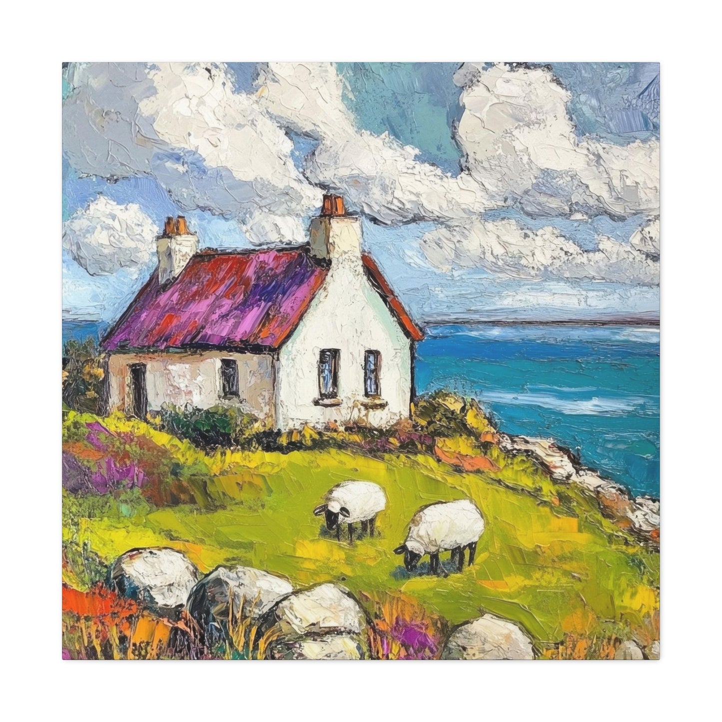 Irish Cottage Ireland Wall Art & Canvas Prints