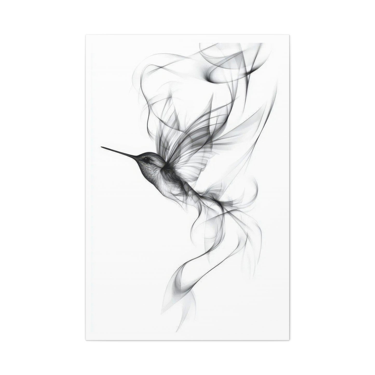 Bird Grey Wall Art & Canvas Prints