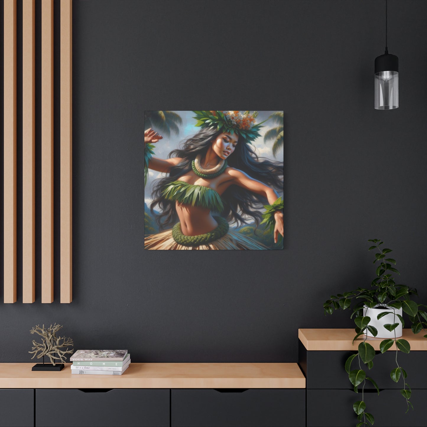 Laka Hawaiian Goddess Wall Art & Canvas Prints