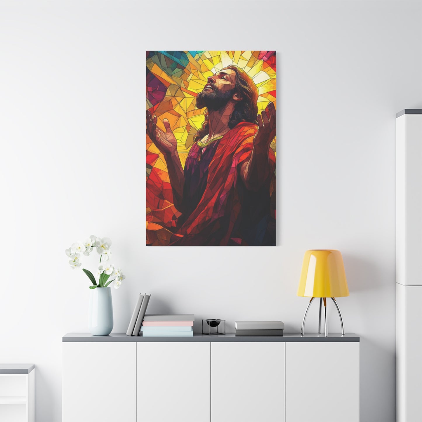 Abstract Jesus Spiritual Christianity Wall Art & Canvas Prints