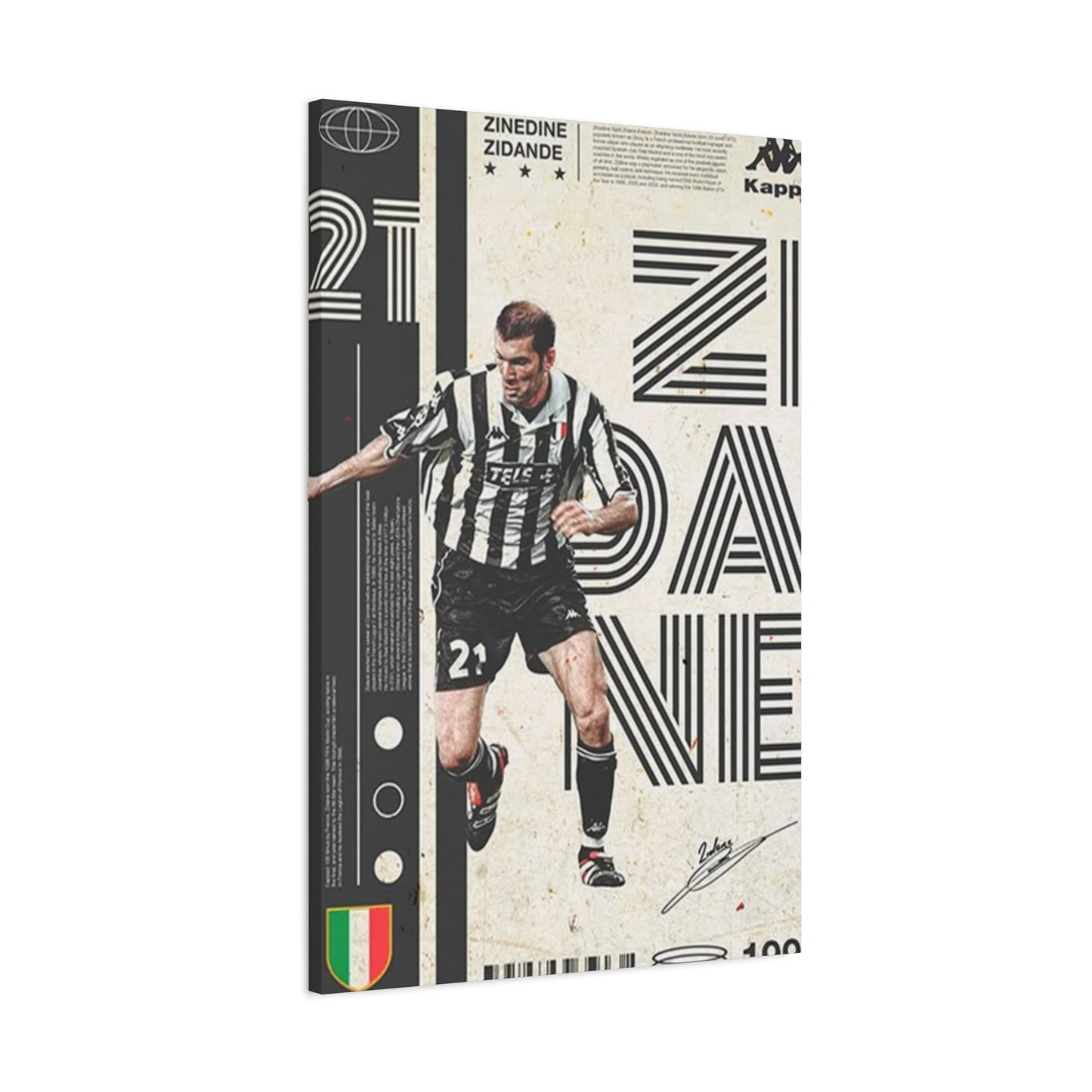Zinedine Zidande Wall Art & Canvas Prints