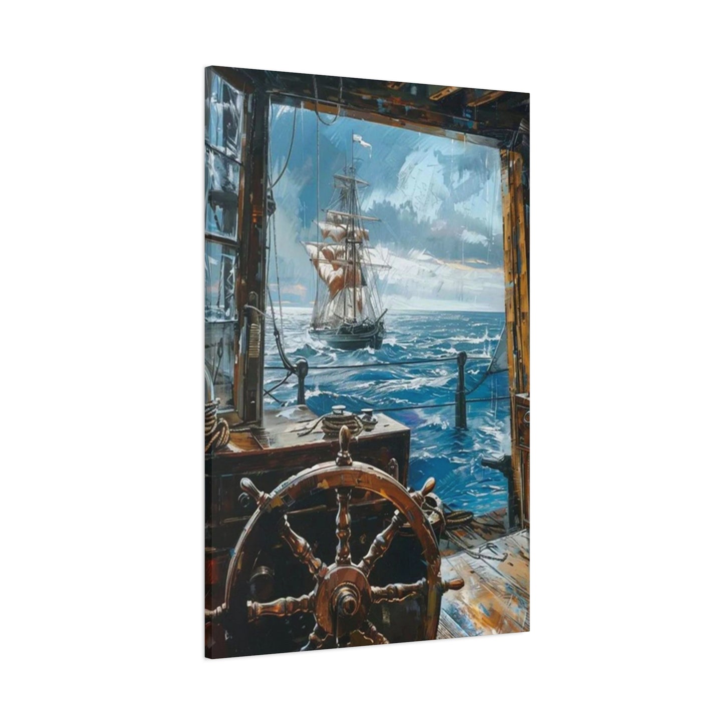 Ship Sailing POV Wall Art & Canvas Prints