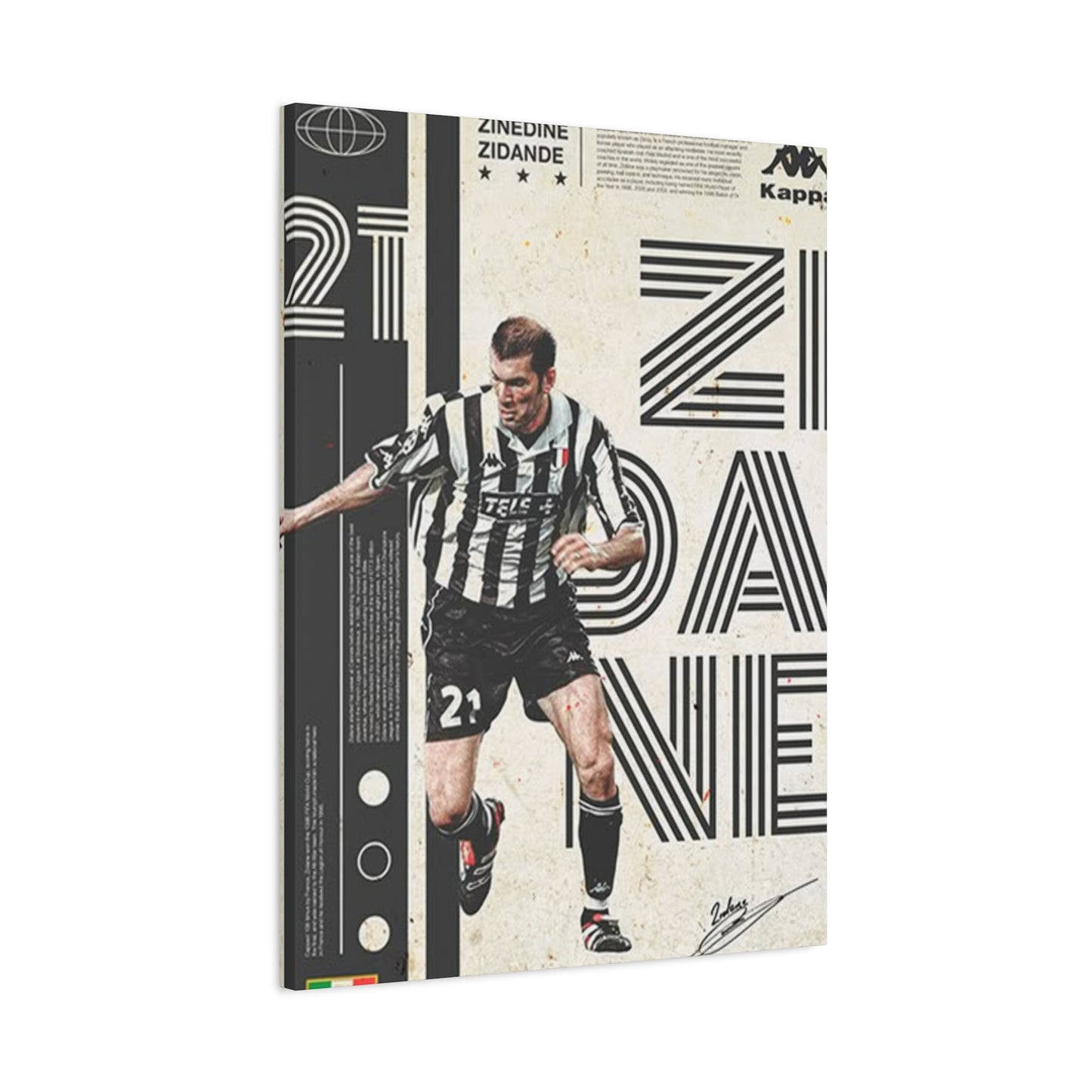 Zinedine Zidande Wall Art & Canvas Prints